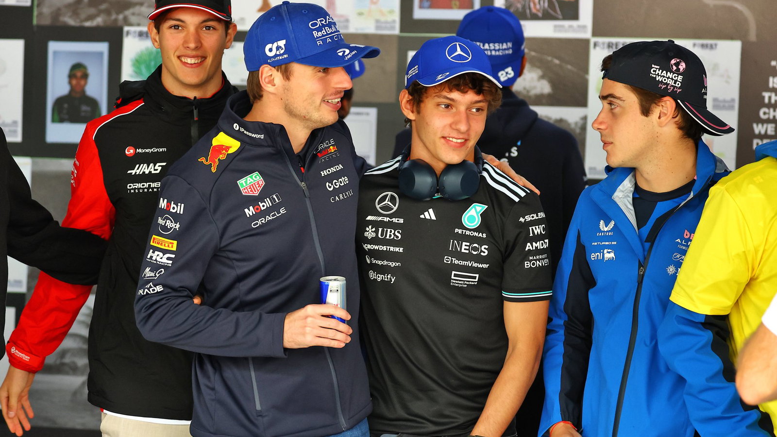 Antonelli, Mercedes, Max Verstappen, Red Bull, F1