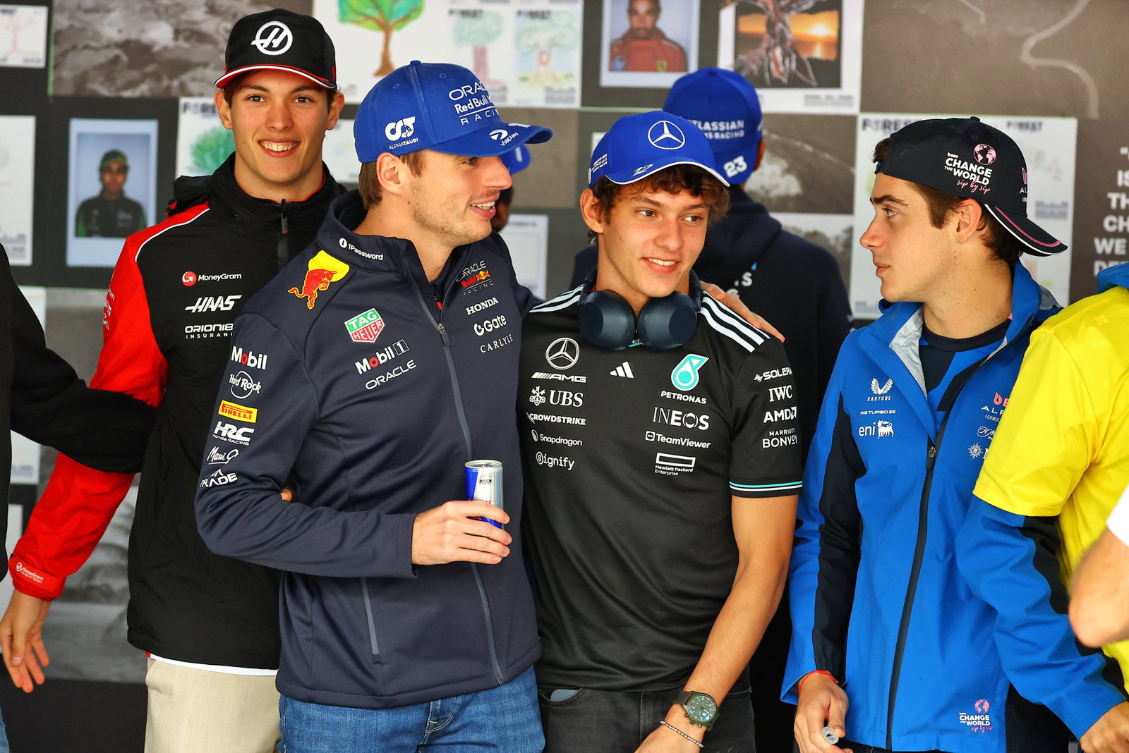 Antonelli, Mercedes, Max Verstappen, Red Bull, F1