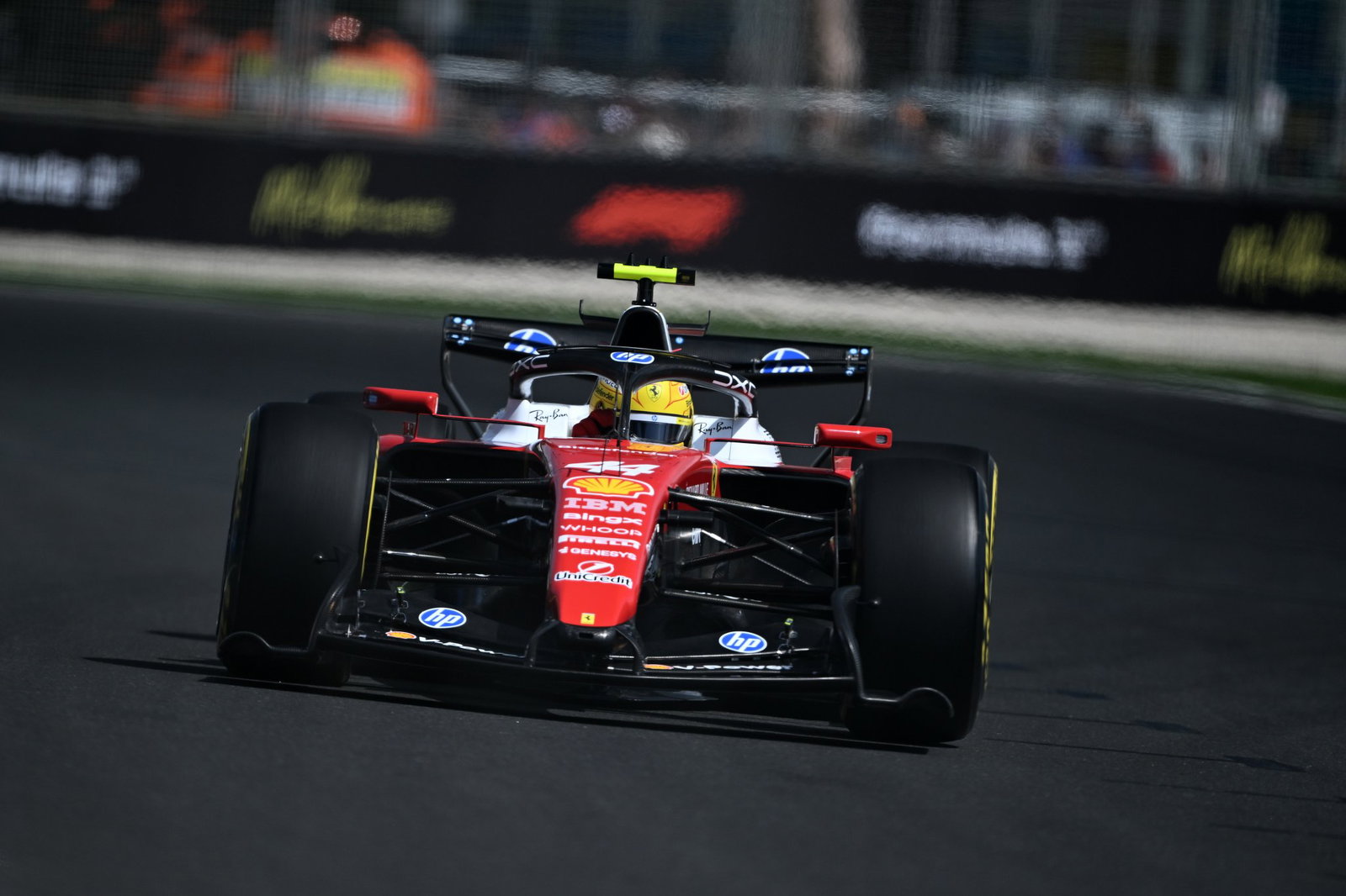 Ferrari made an encouraging start
