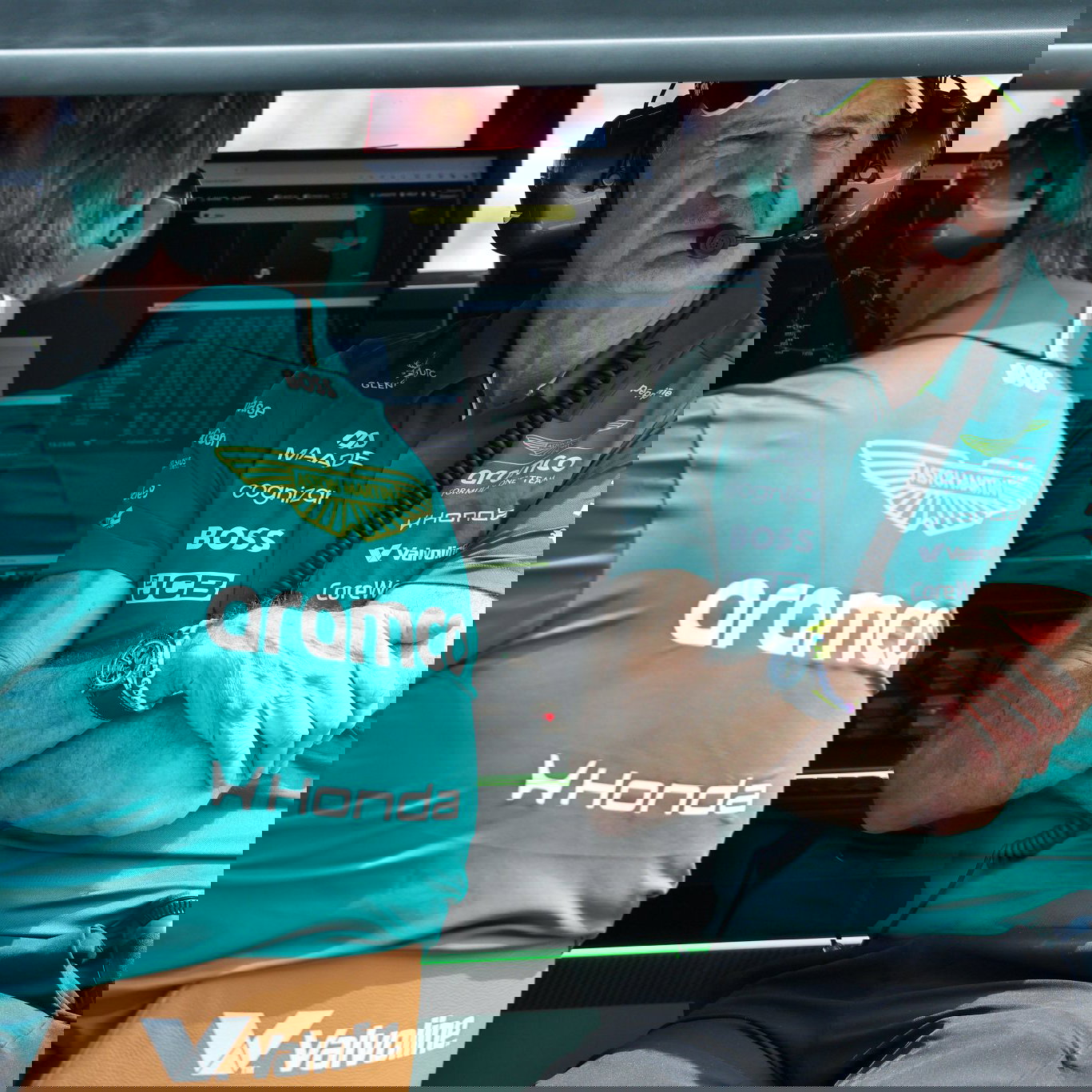 Newey has not been at a race since Australia 