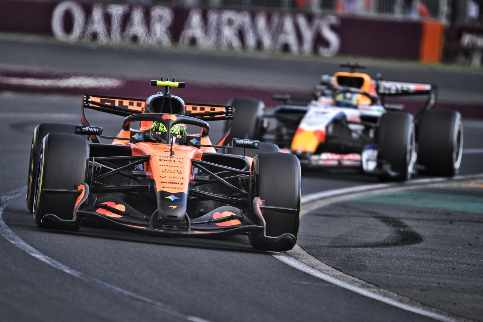 Norris ended up a distant fifth 