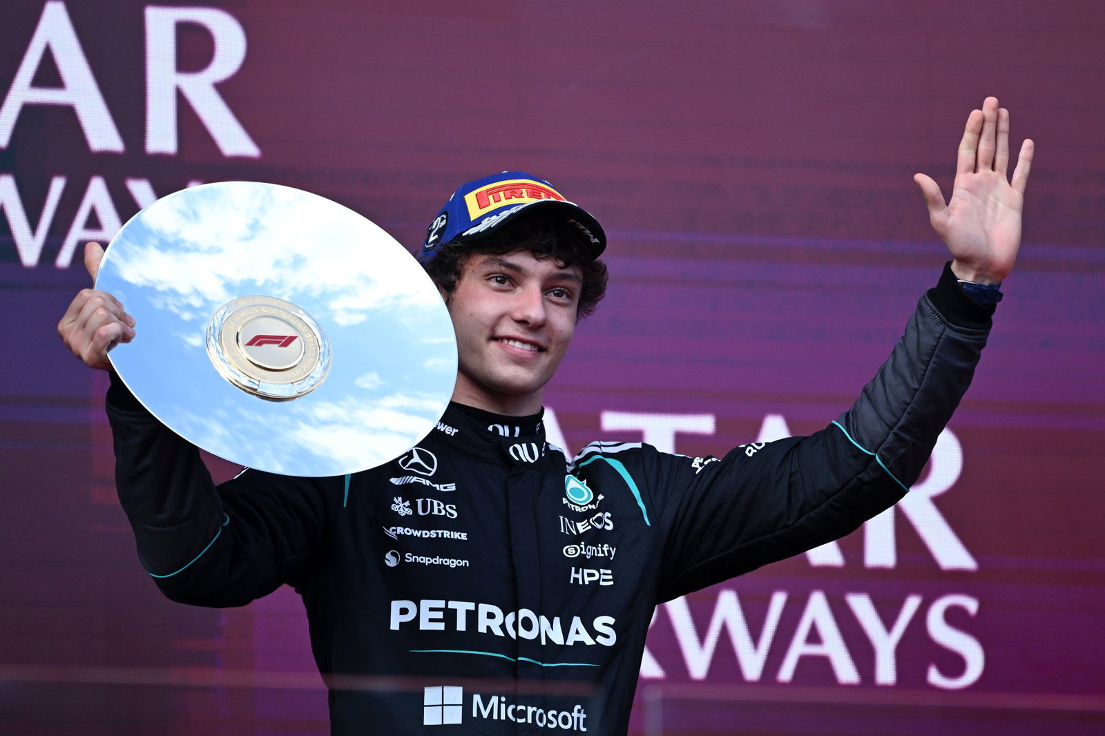 Antonelli secured a Mercedes 1-2 in Melbourne 