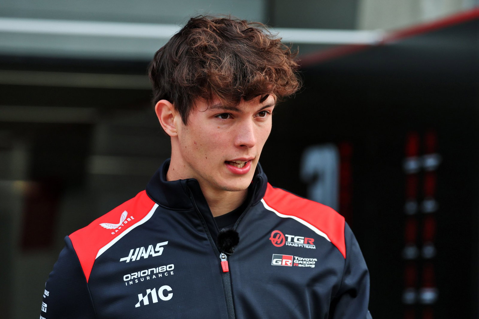 Bearman avoided serious injury in the scary crash 