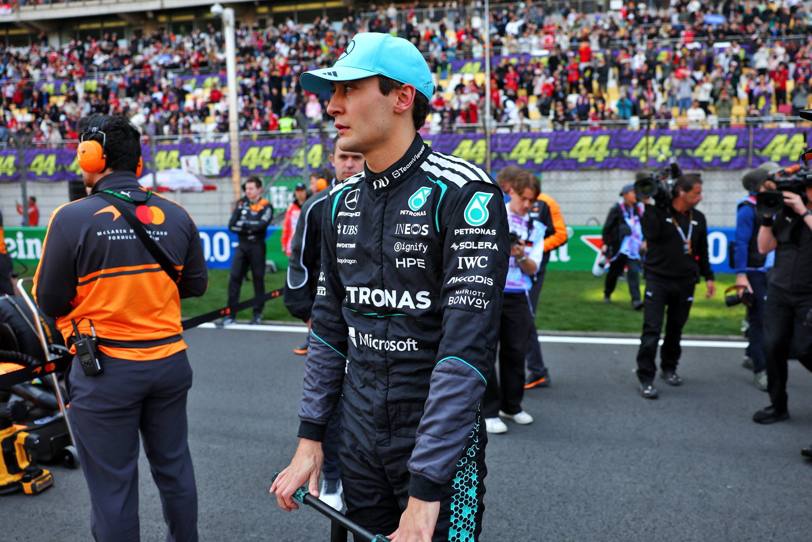 George Russell, Mercedes F1 team, 2026 Chinese GP