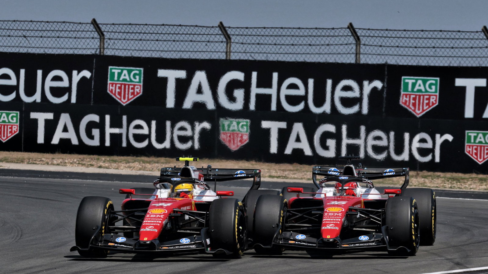 Lewis Hamilton, Charles Leclerc, 2026 Chinese GP