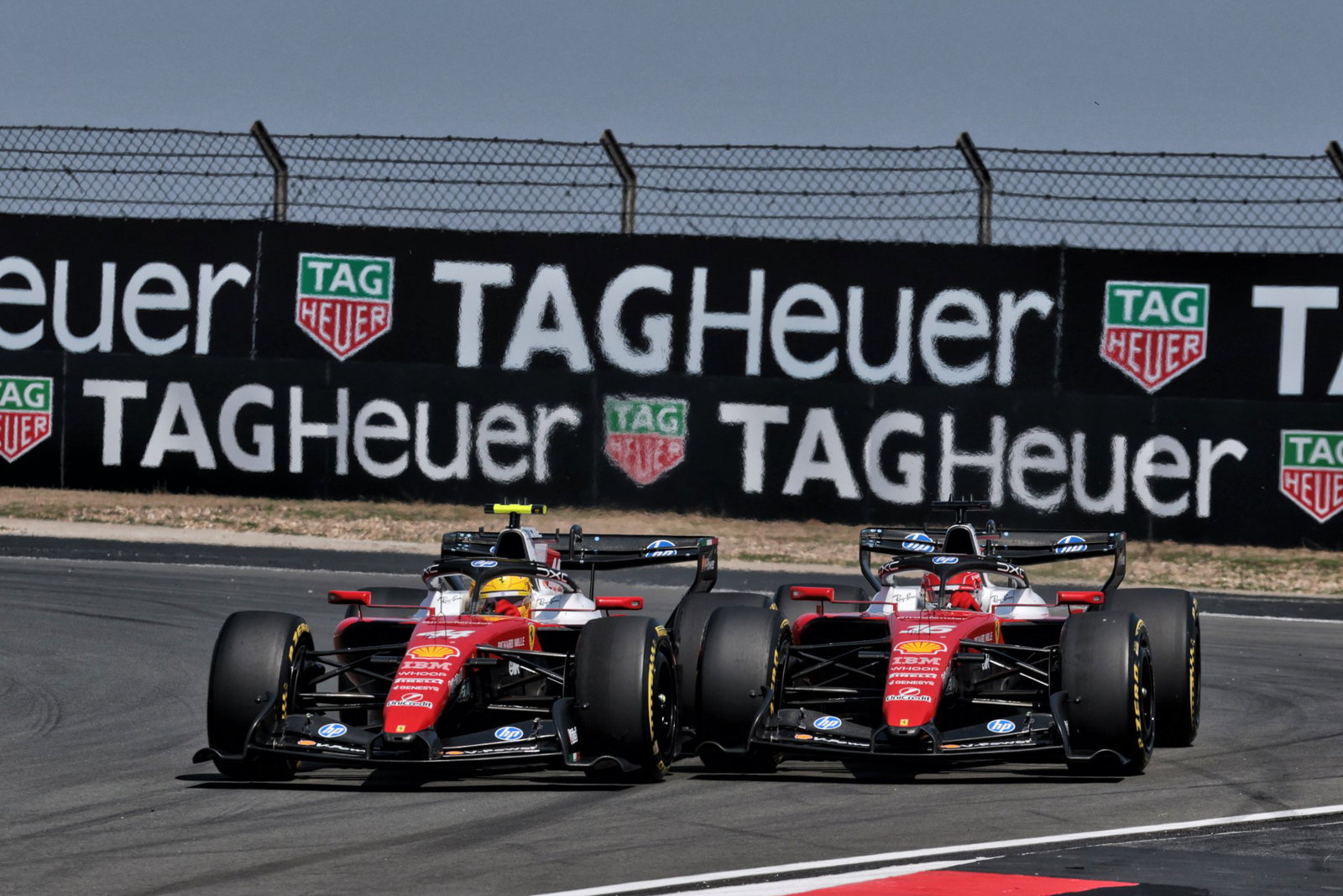 Lewis Hamilton, Charles Leclerc, 2026 Chinese GP