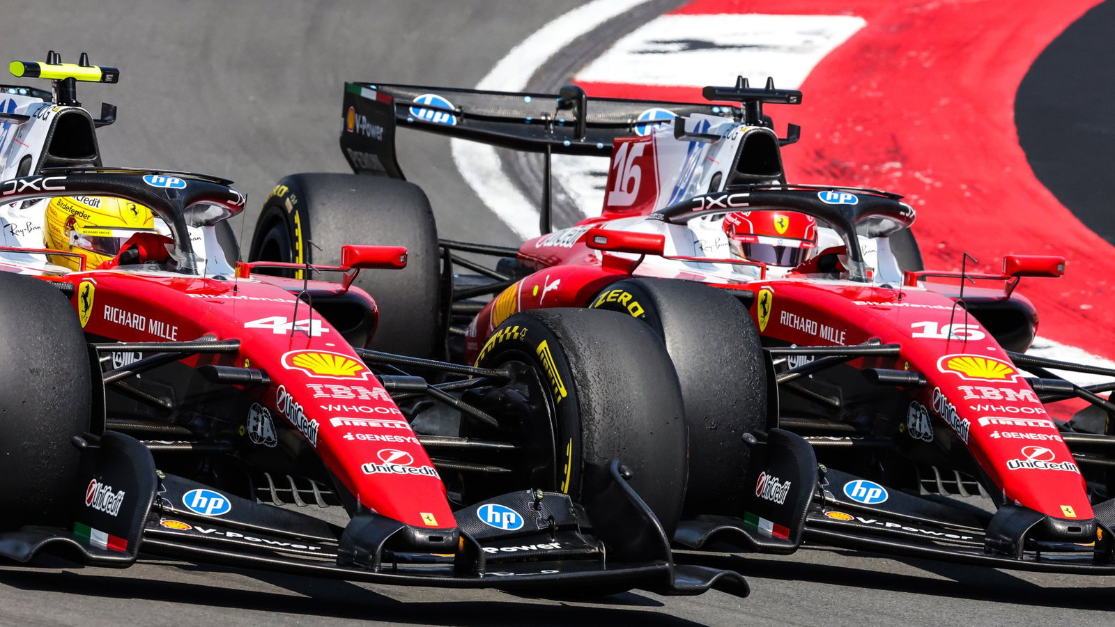 Hamilton and Leclerc raced hard in both the China sprint and grand prix
