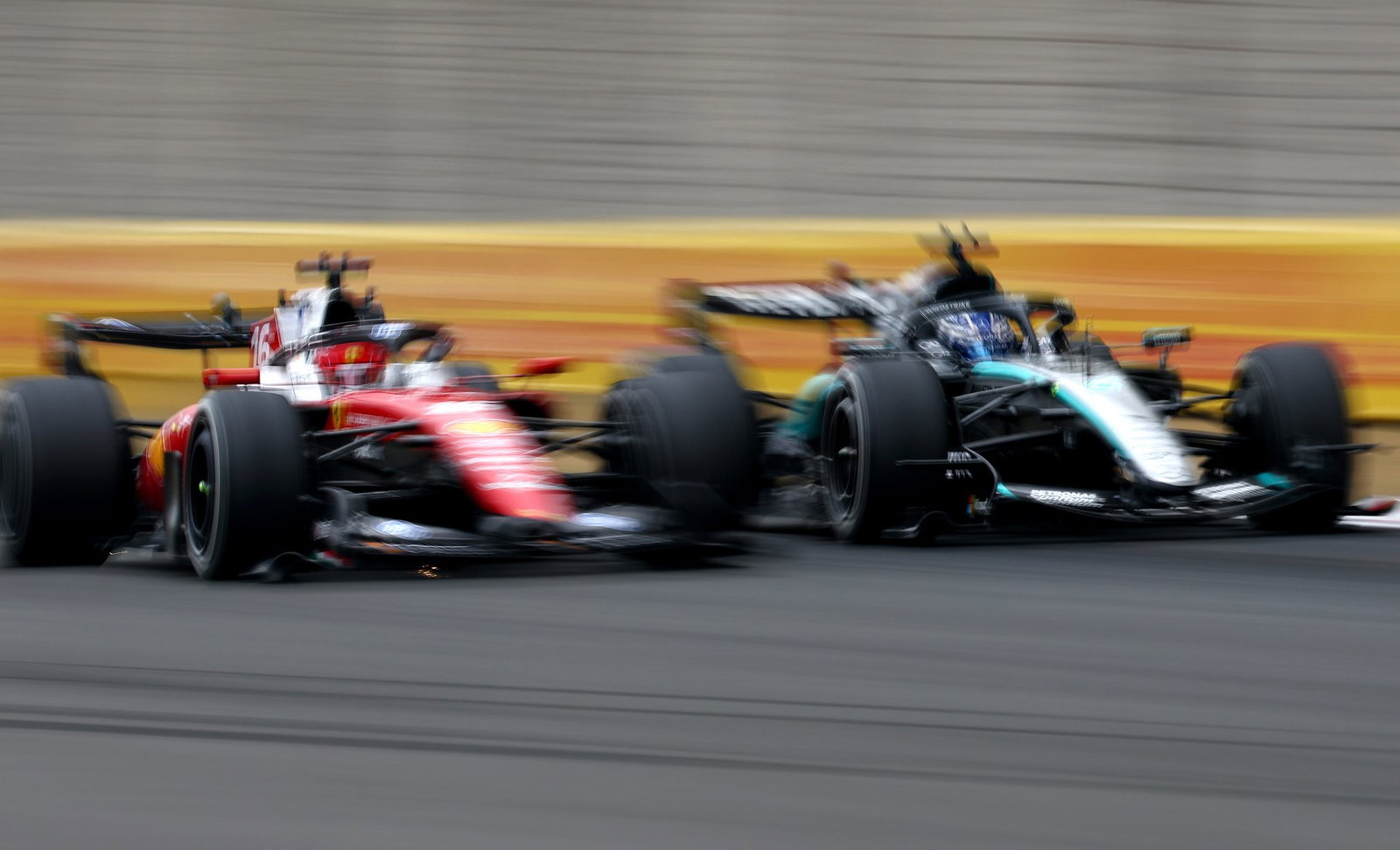 Ferrari has been a thorn in Mercedes' side early in races this year