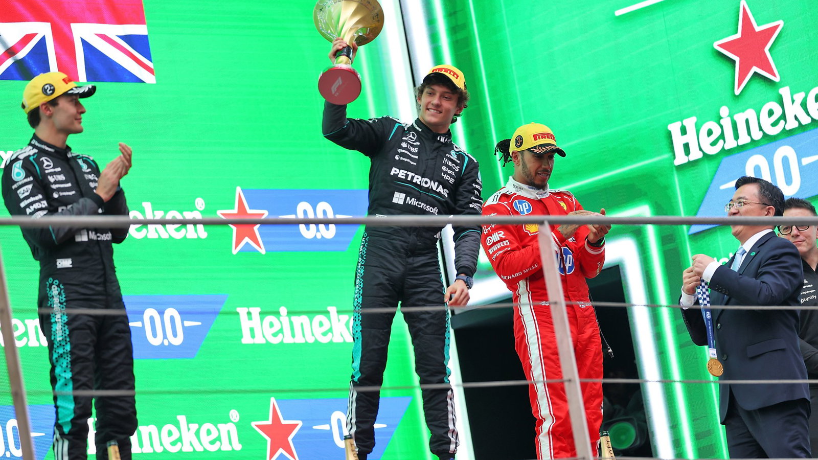 Mercedes remain well on top