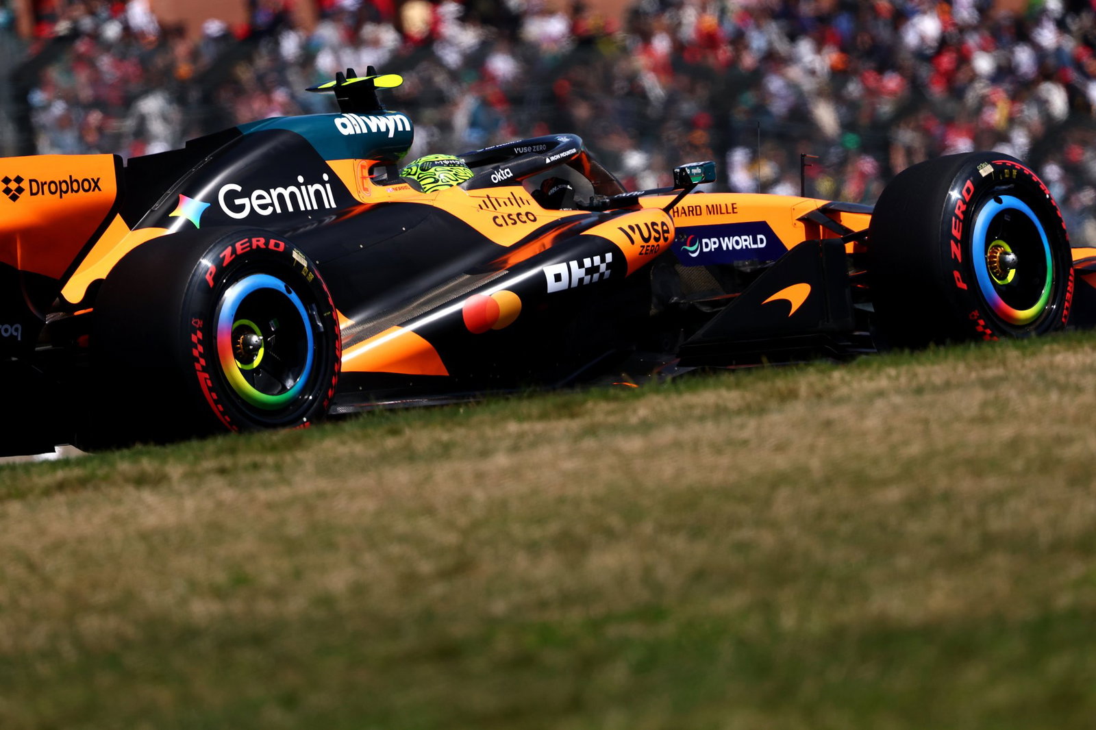 Norris finished sixth fastest in final practice