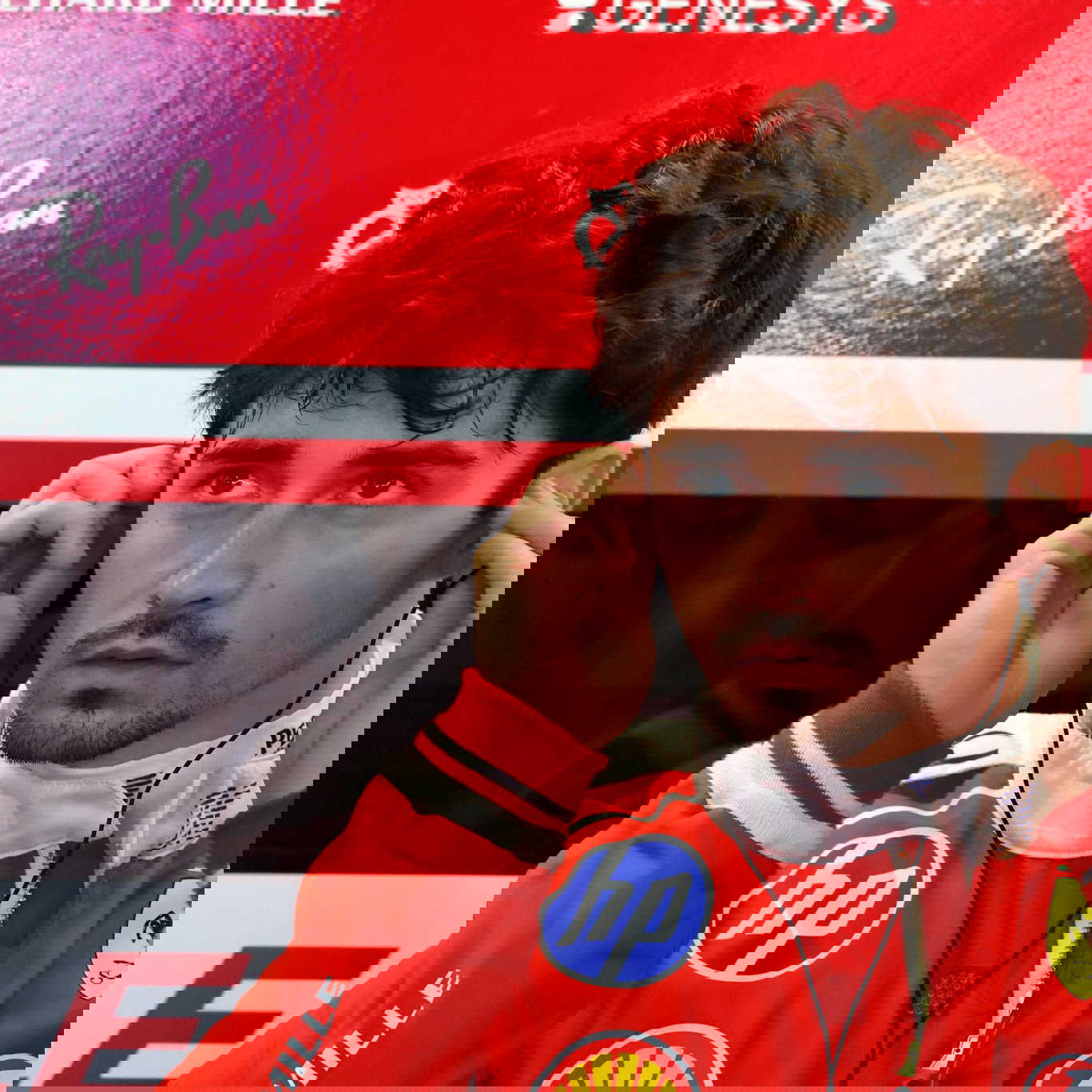 Leclerc qualified on the second row at Suzuka