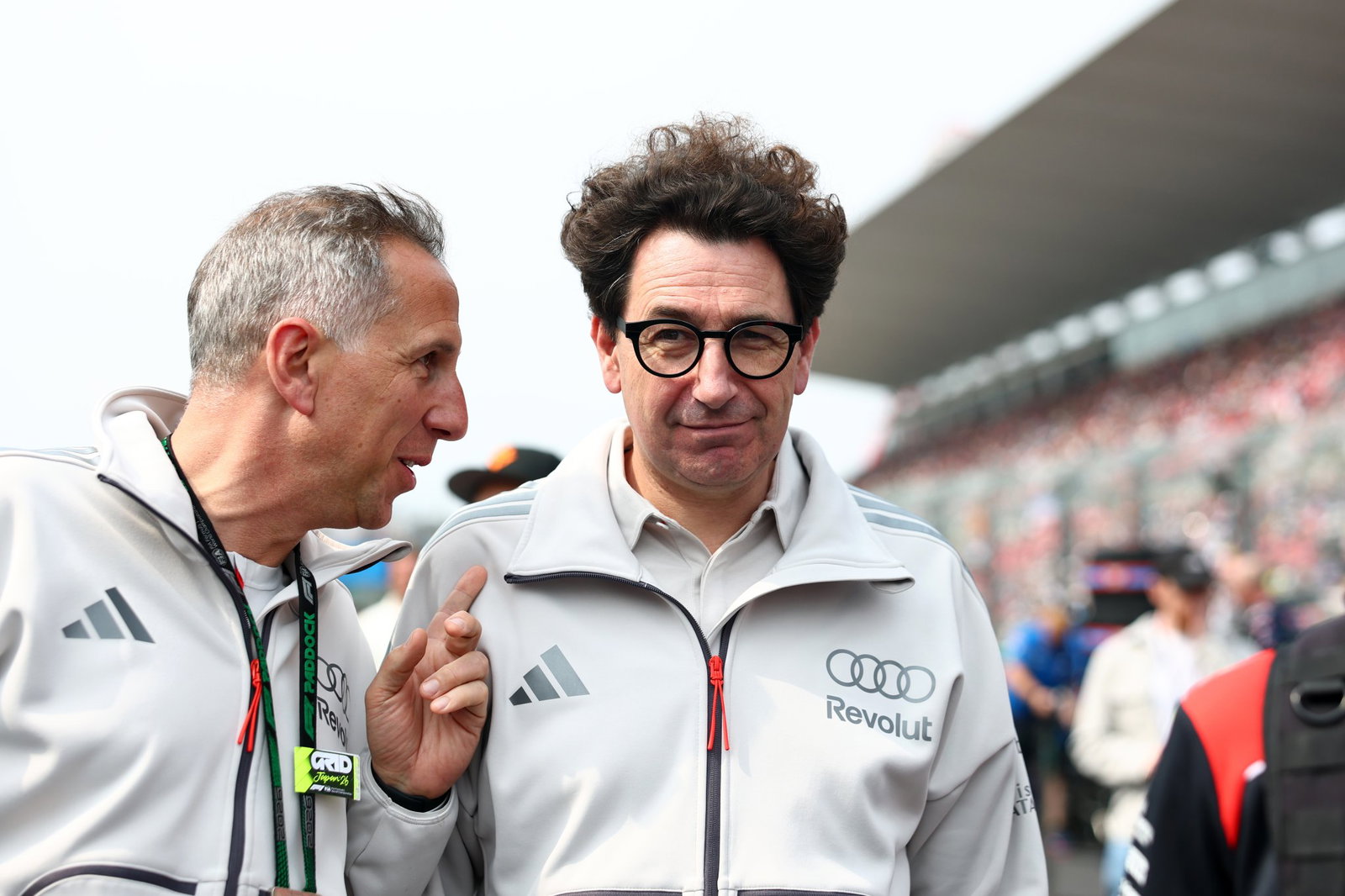 Former Ferrari boss Binotto is covering Audi team principal duties