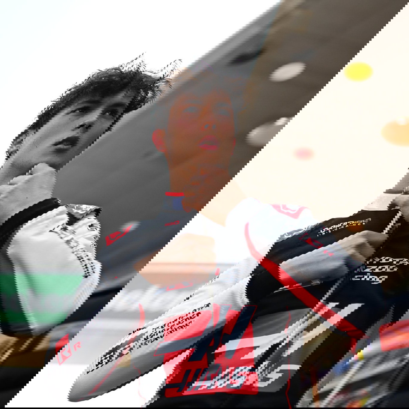 Bearman escaped serious injury in the terrifying 50G smash 