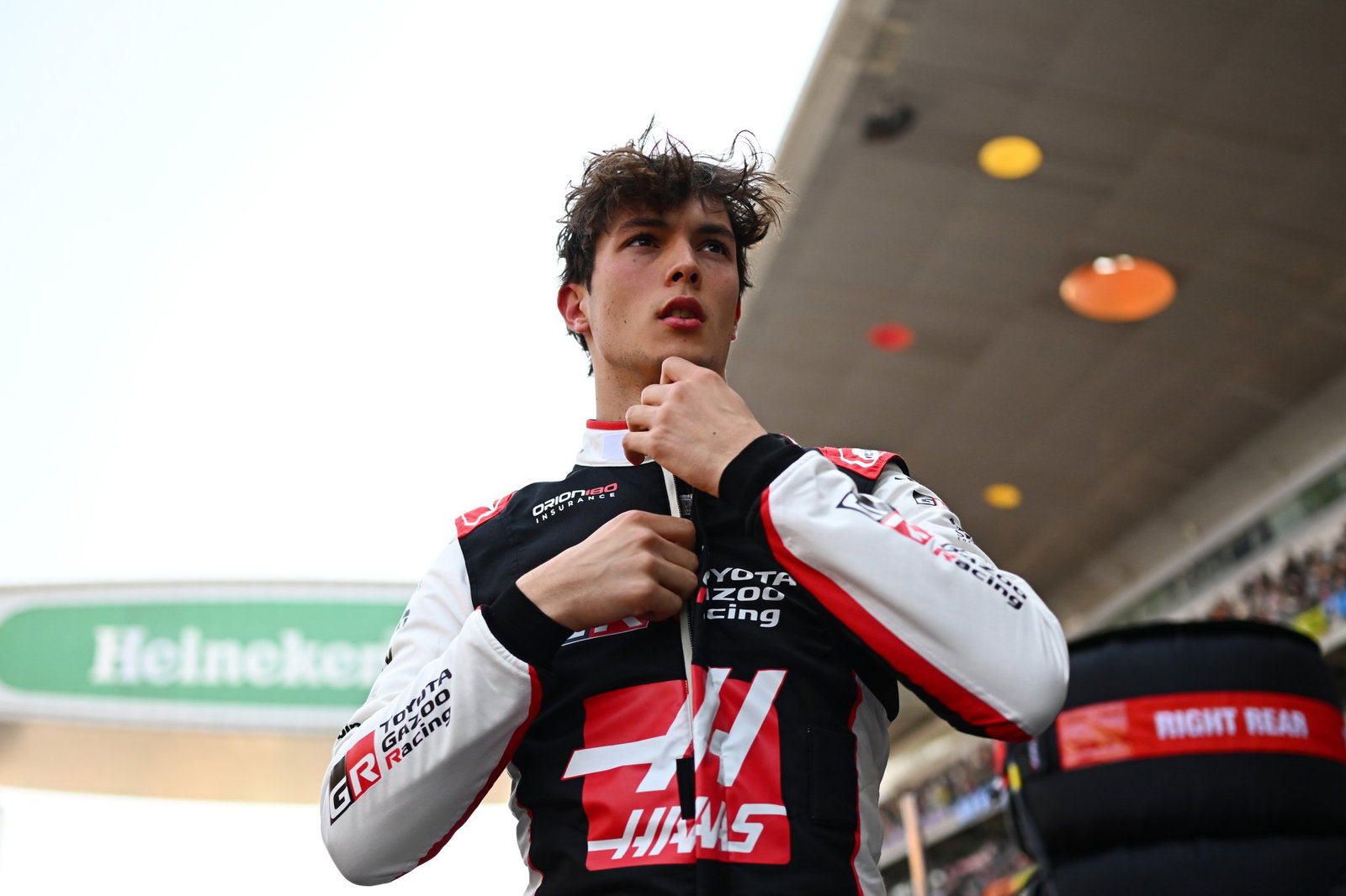 Bearman escaped serious injury in the terrifying 50G smash 