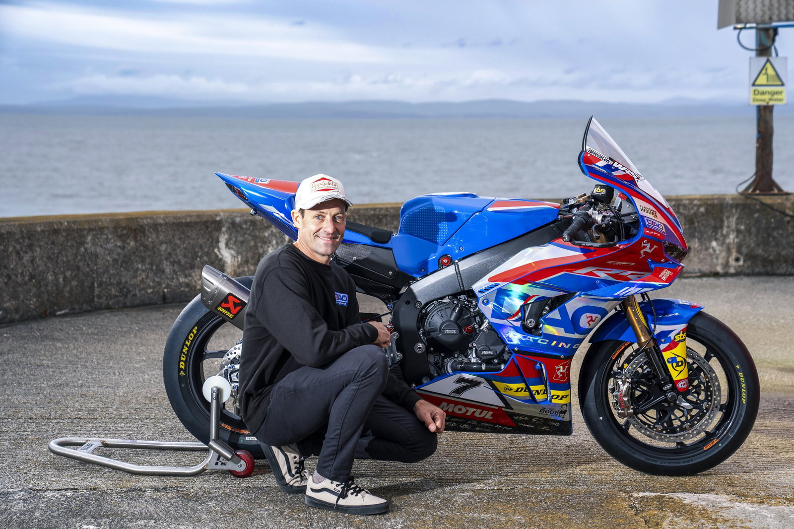 Josh Brookes with 2026 DAO Racing Honda. Credit: DAO Racing.