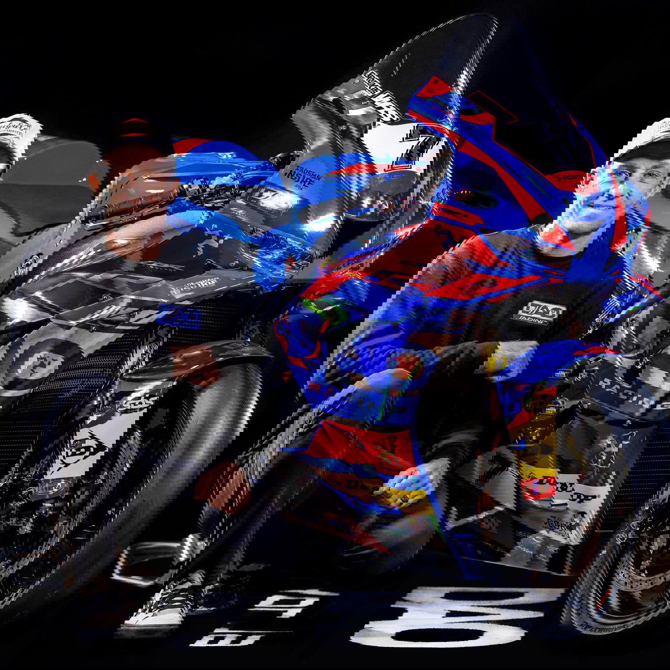 Josh Brookes with 2026 DAO Racing Honda. Credit: DAO Racing.