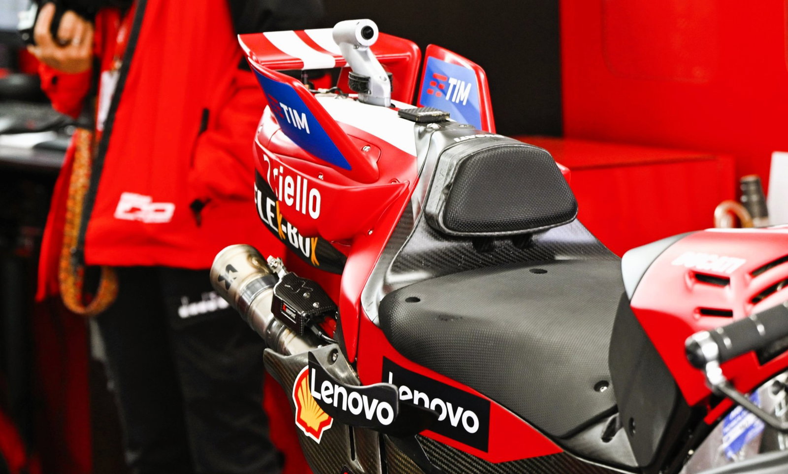 New Ducati rear aero and leg wings, 2026 US MotoGP.