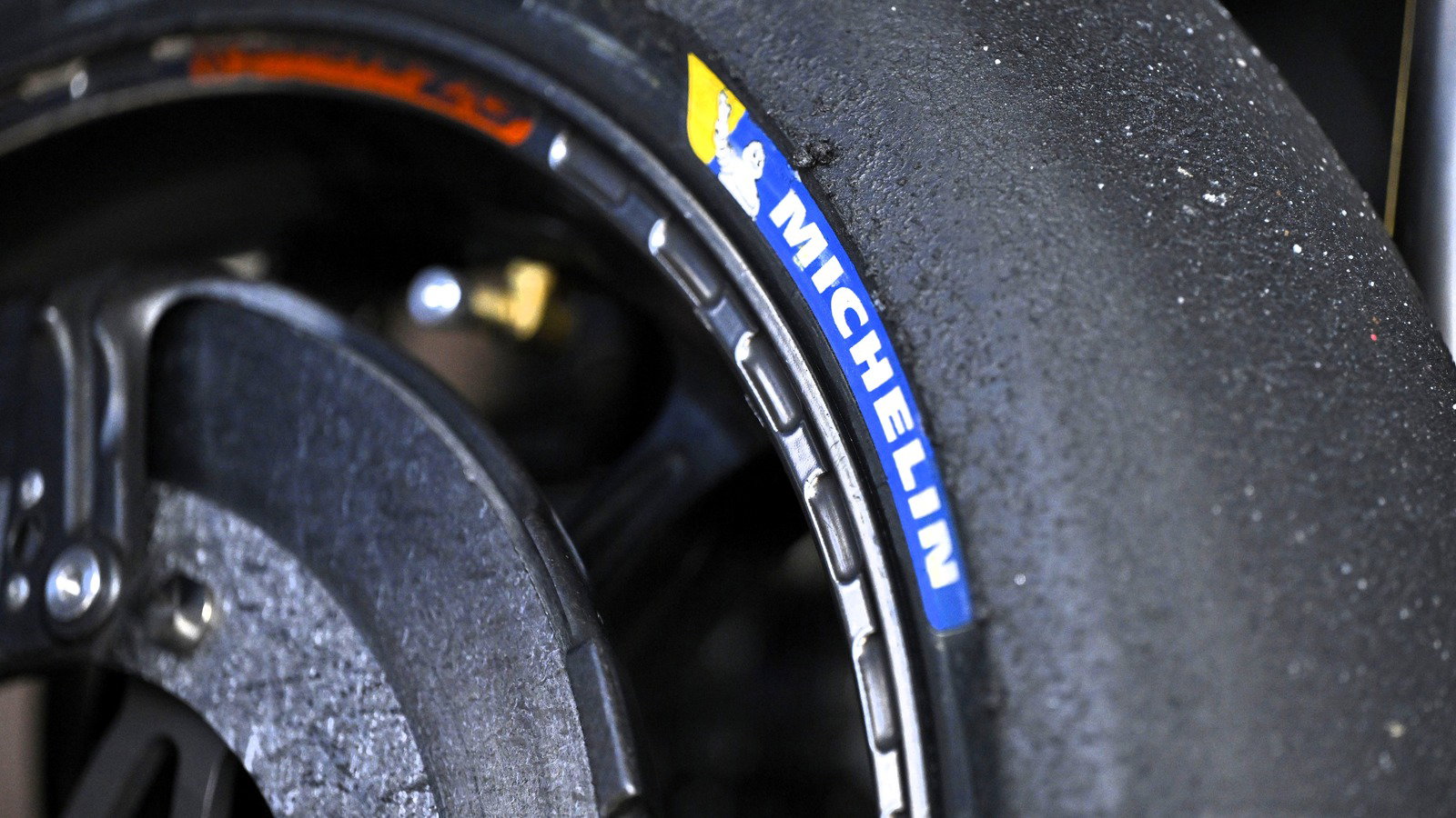 Michelin MotoGP tyre.