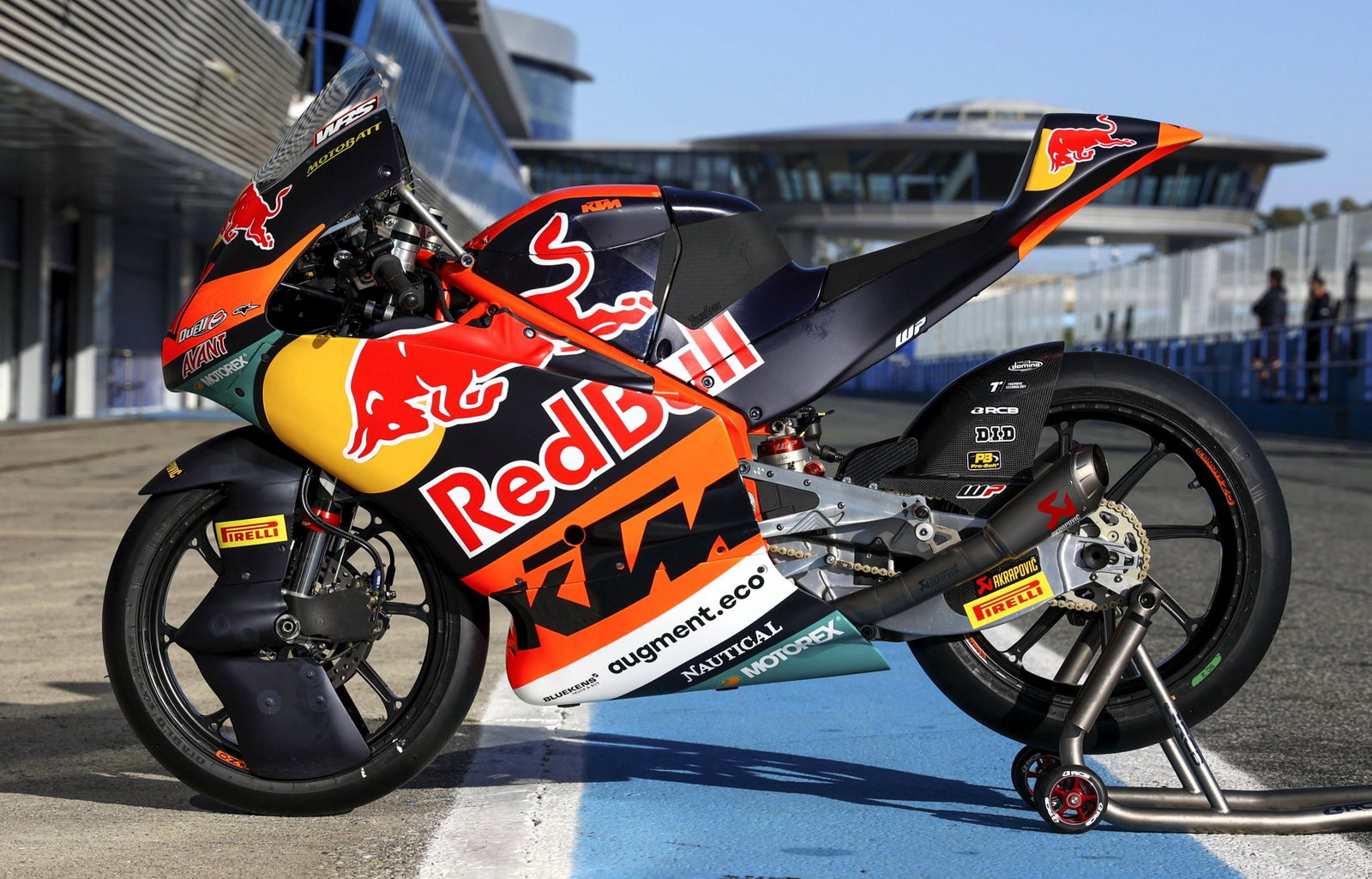  2026 Red Bull KTM Ajo Moto3 machine.