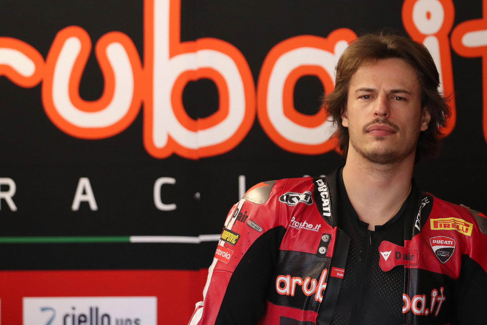 Nicolo Bulega, 2026 WorldSBK Phillip Island Test, pit box. Credit: Gold and Goose.