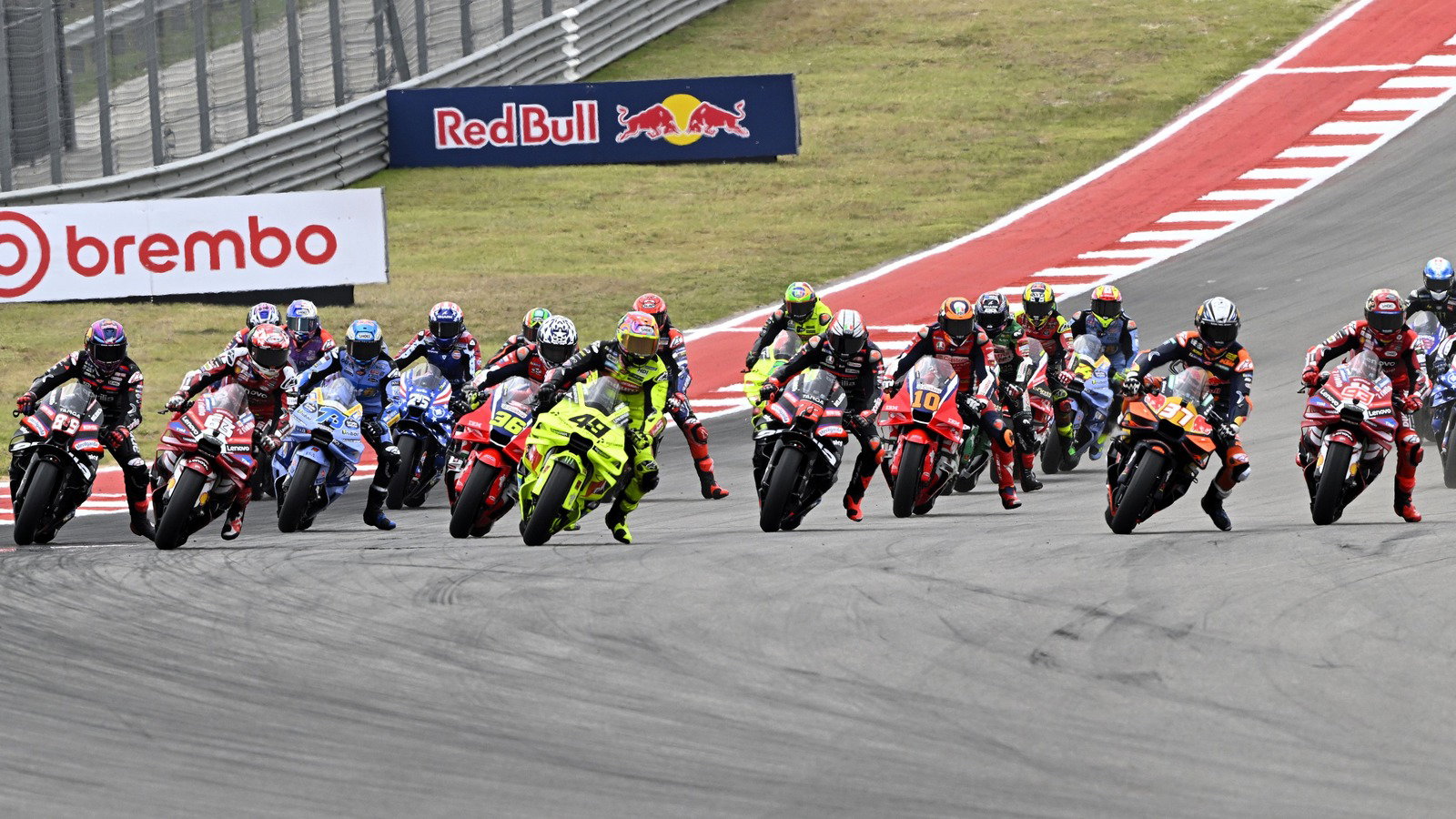 Start, 2026 US MotoGP.