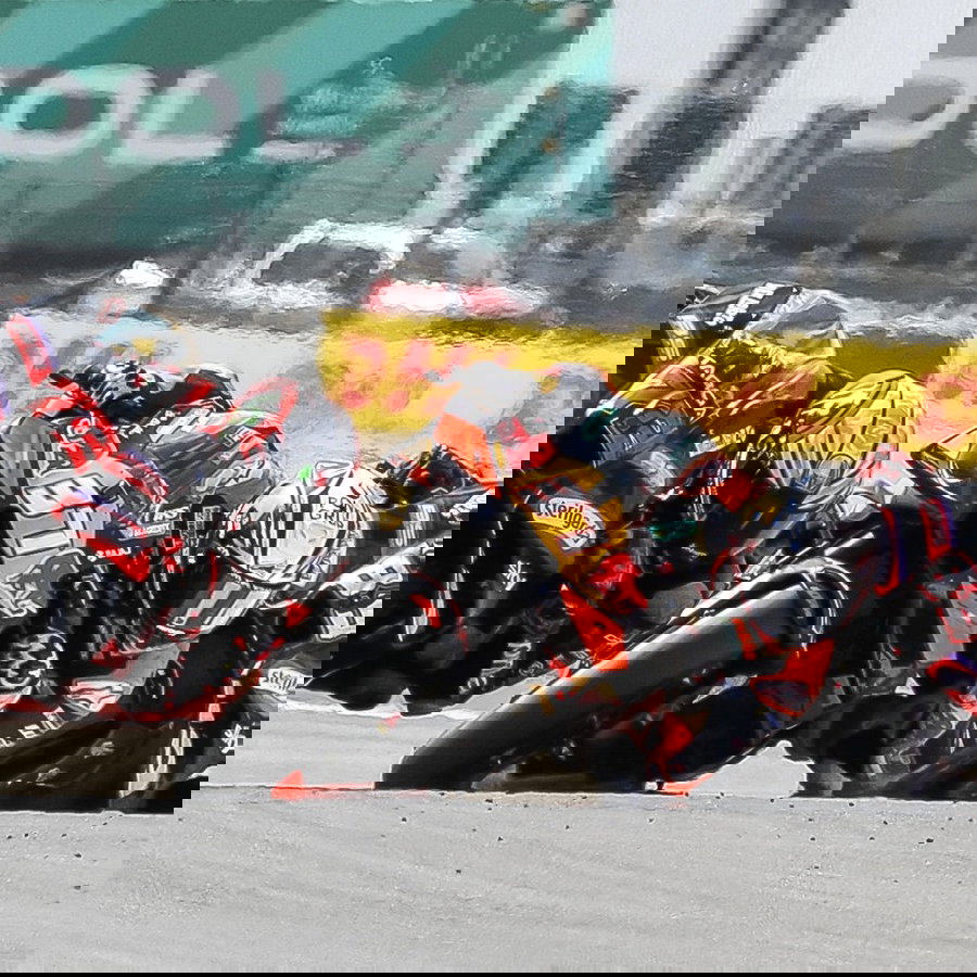 Bezzecchi, Acosta, Martin, 2026 US MotoGP.