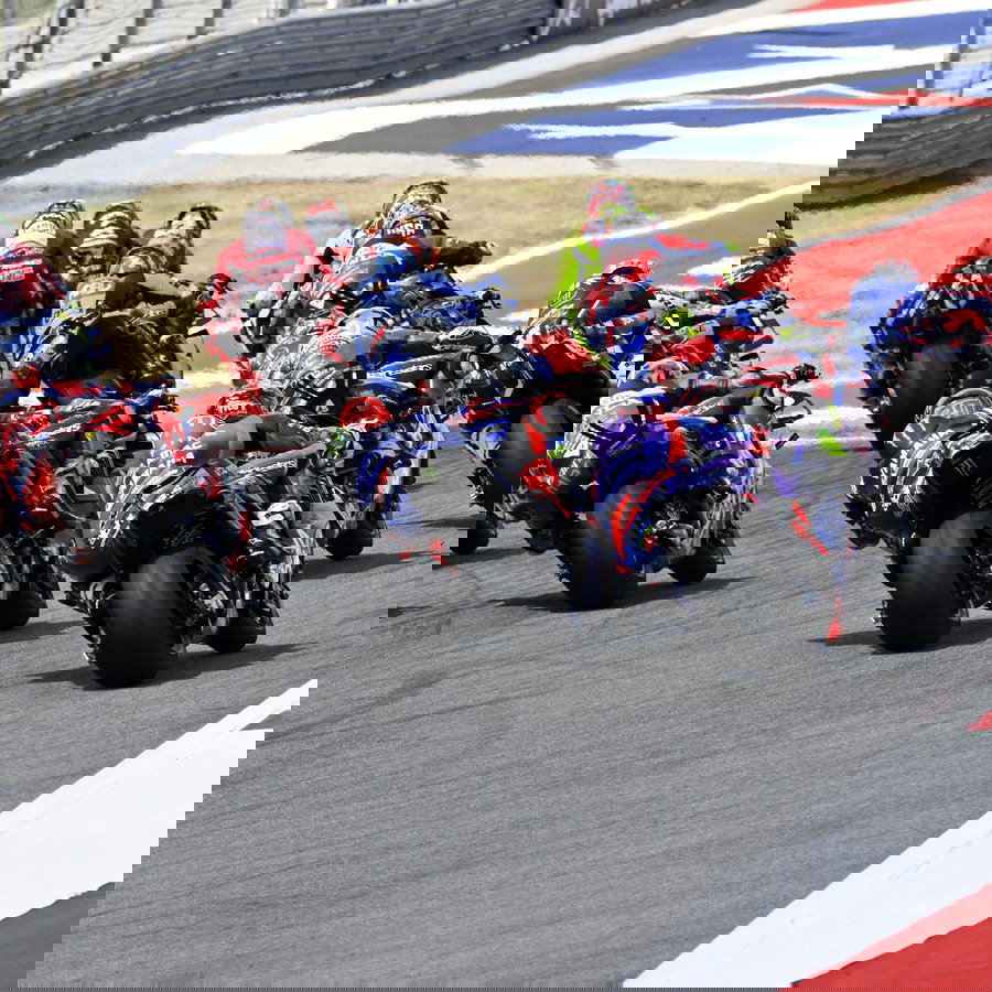 Start, 2026 US MotoGP.