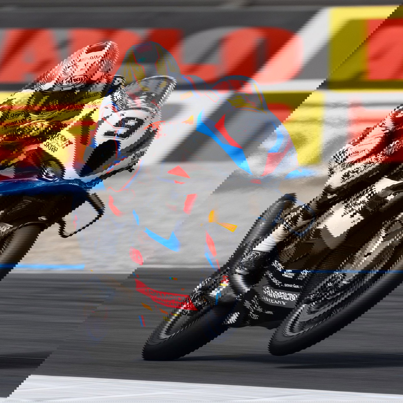 Danilo Petrucci, 2026 Dutch WorldSBK. Credit: Gold and Goose.