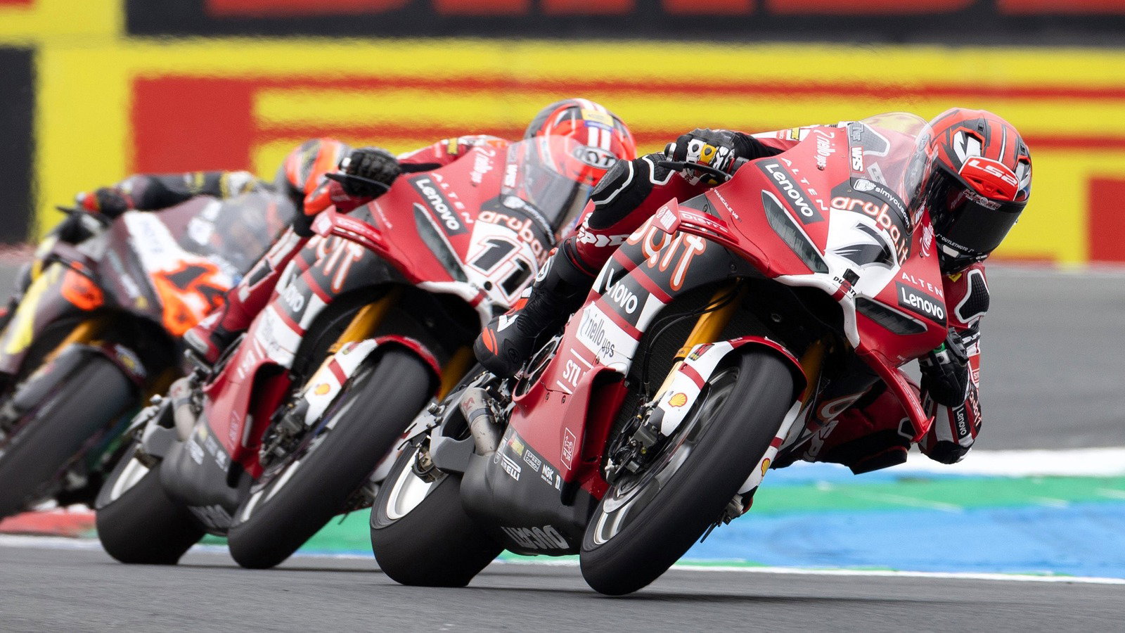 Iker Lecuona, Nicolo Bulega, Sam Lowes, 2026 Dutch WorldSBK round at Assen.