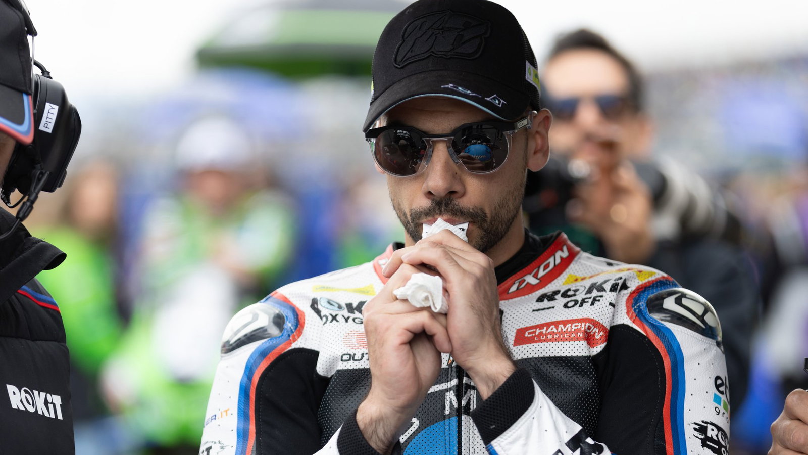 Miguel Oliveira, 2026 Dutch WorldSBK, grid. Credit: Gold and Goose.