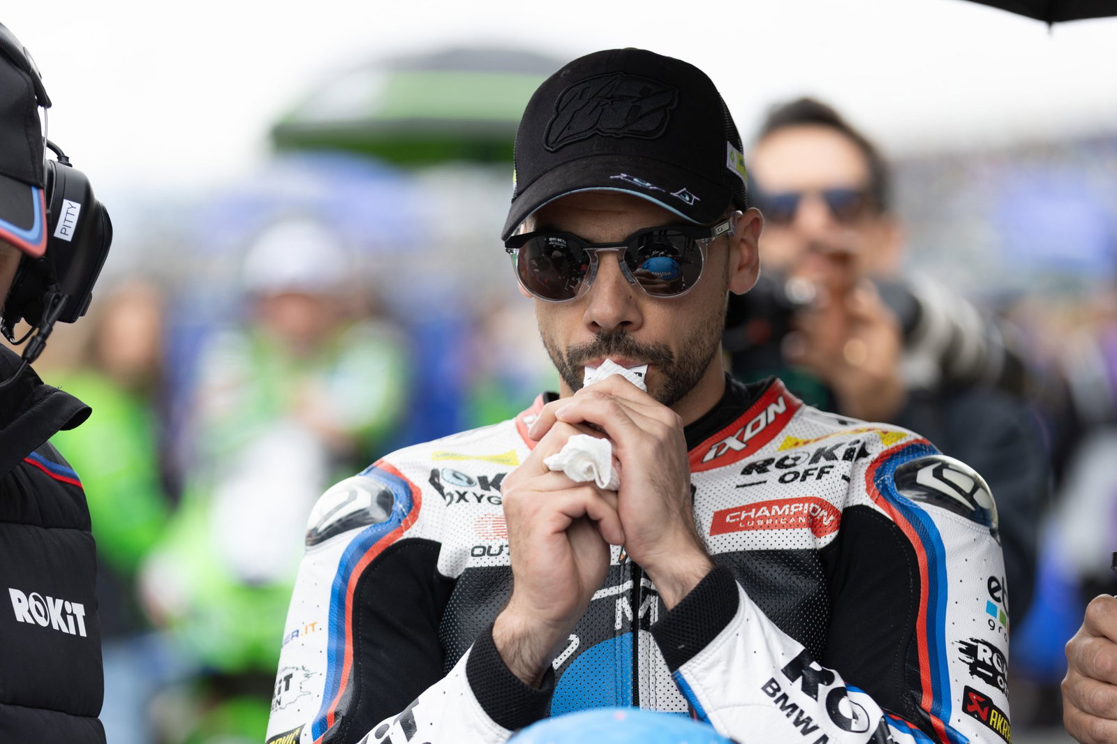 Miguel Oliveira, 2026 Dutch WorldSBK, grid. Credit: Gold and Goose.