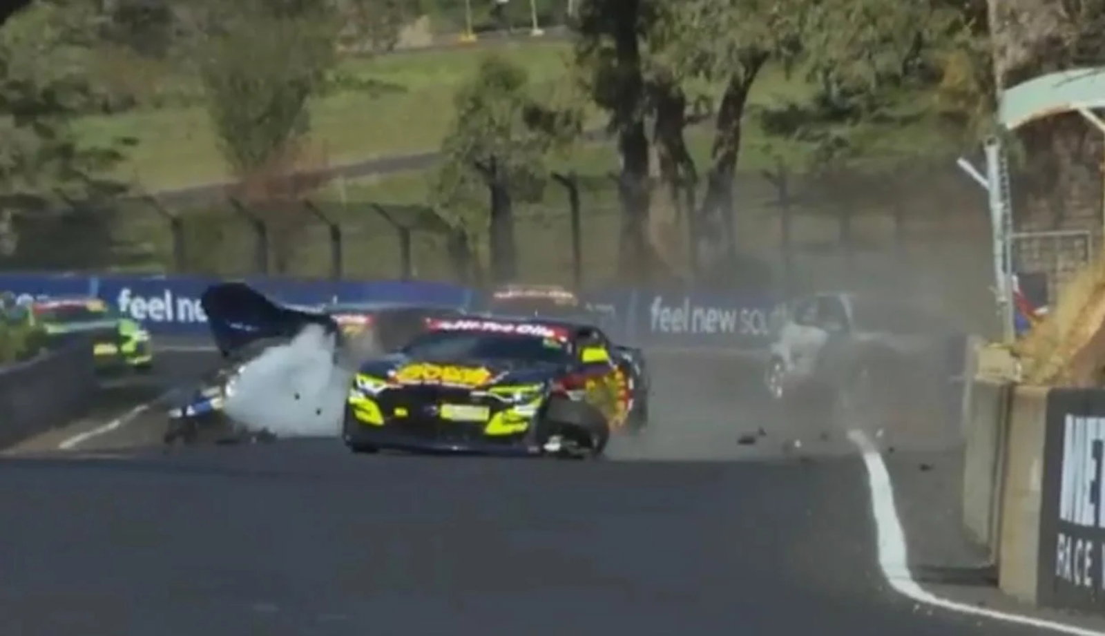 Bathurst, Denyer, Crash