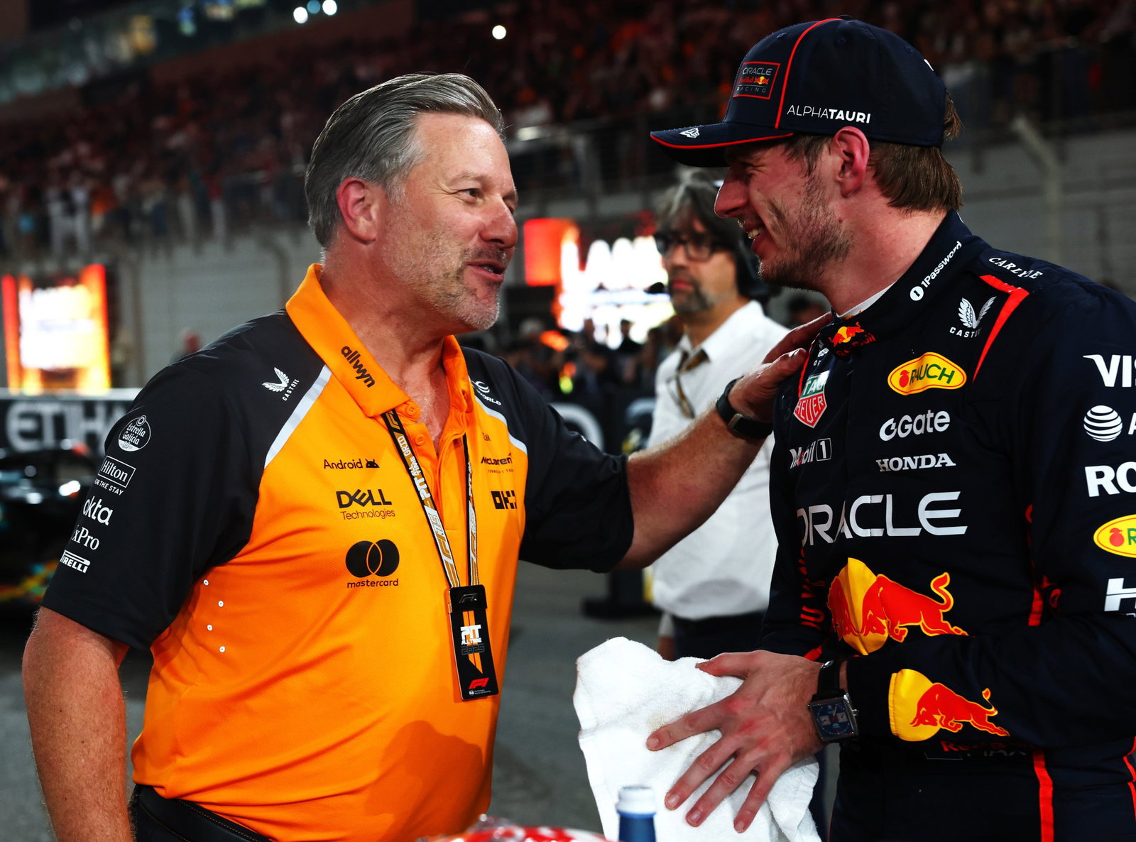 Could Brown tempt Verstappen to join McLaren? 