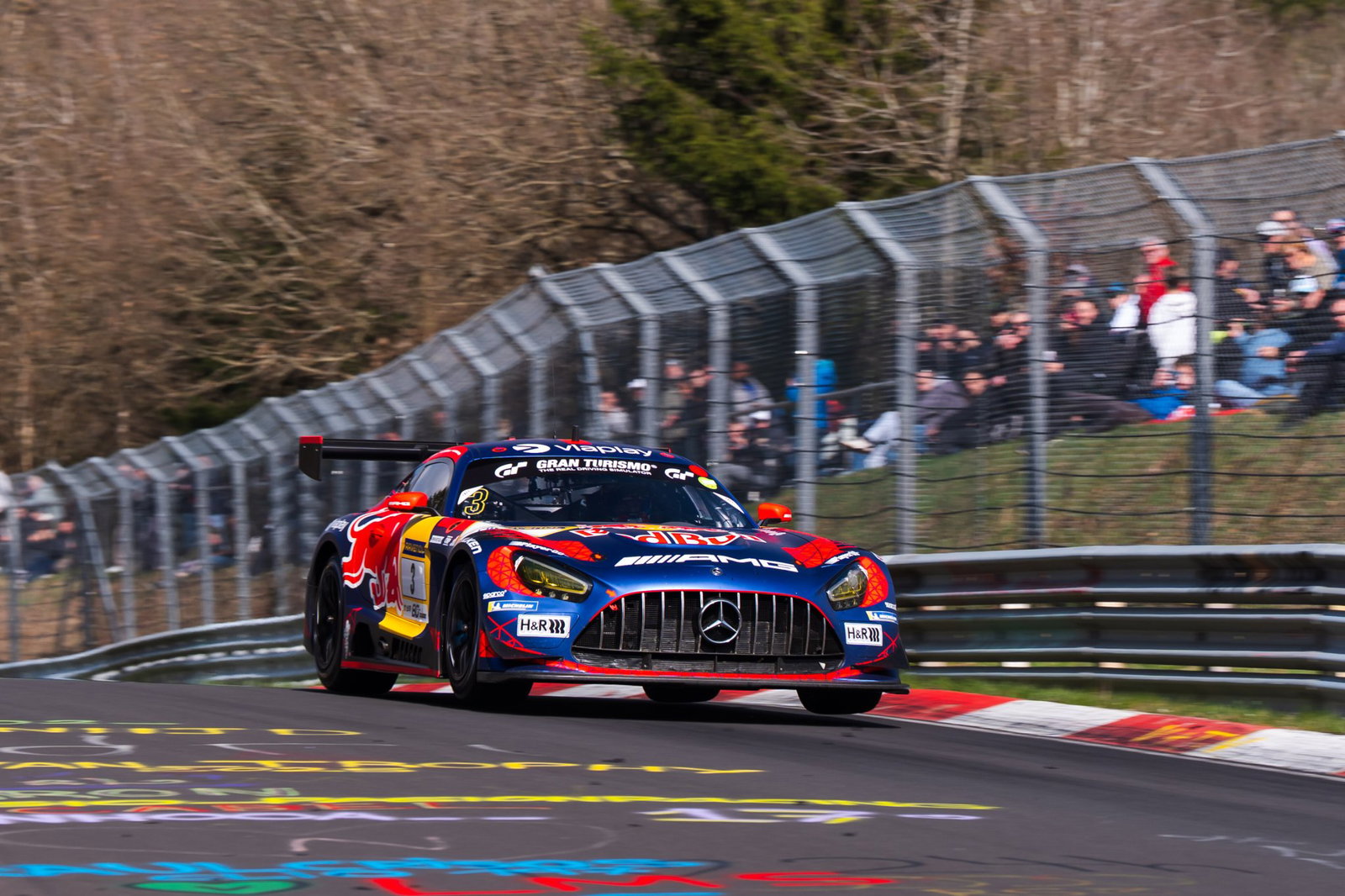 Verstappen took victory on-the-road on his previous visit to the Nurburgring