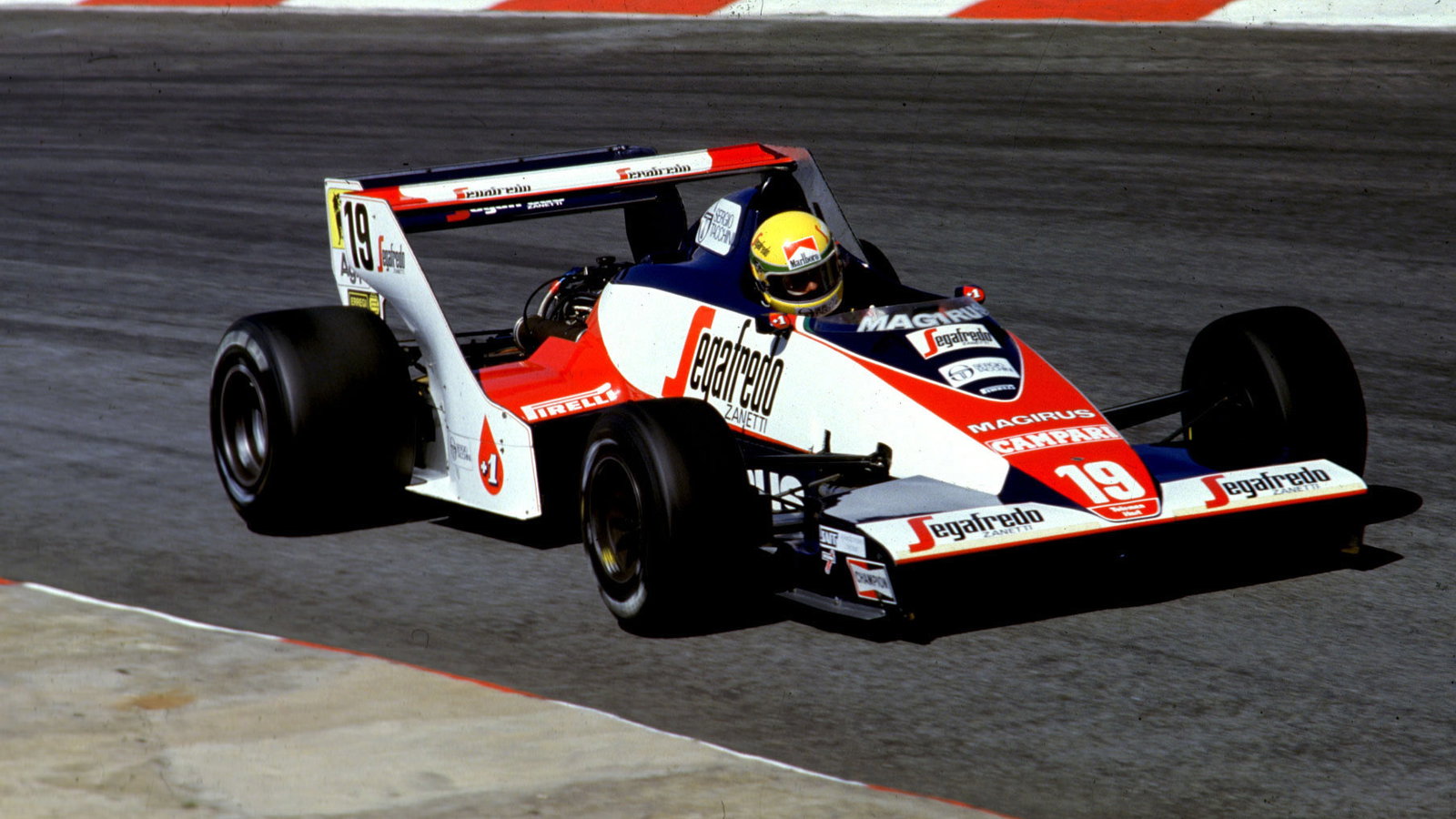 Ayrton Senna, Toleman, 1984 Brazilian GP