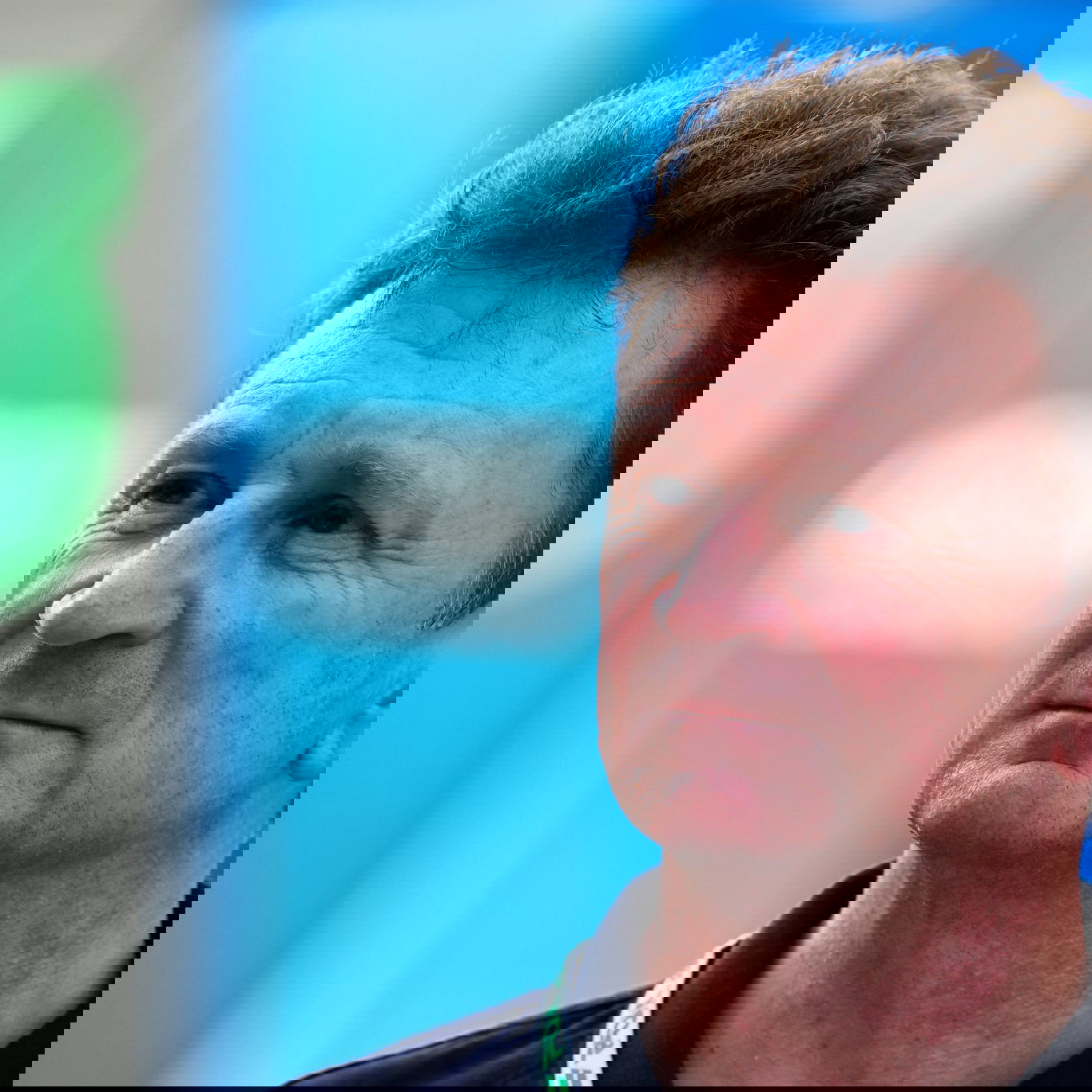 Allan McNish in the F1 paddock.