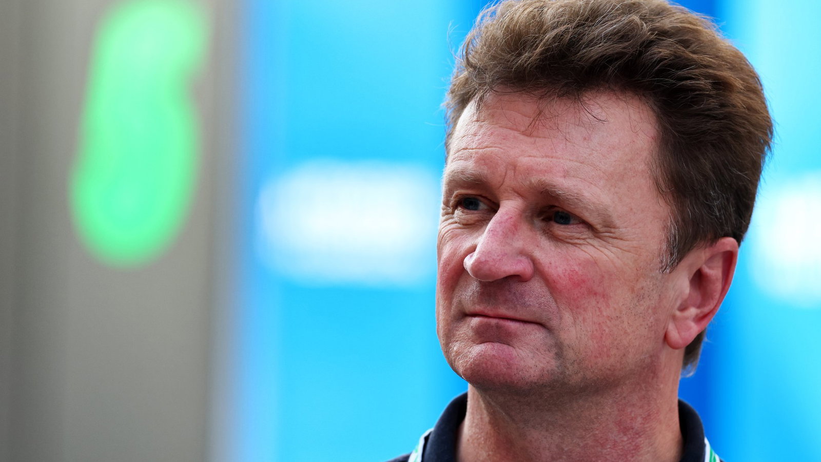 Allan McNish in the F1 paddock.
