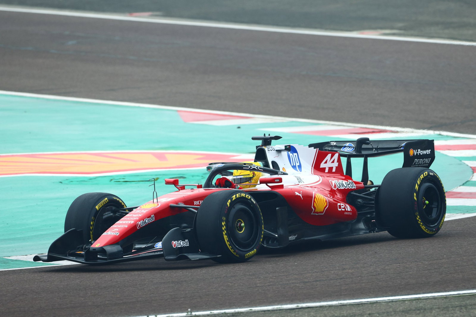 Hamilton at Fiorano