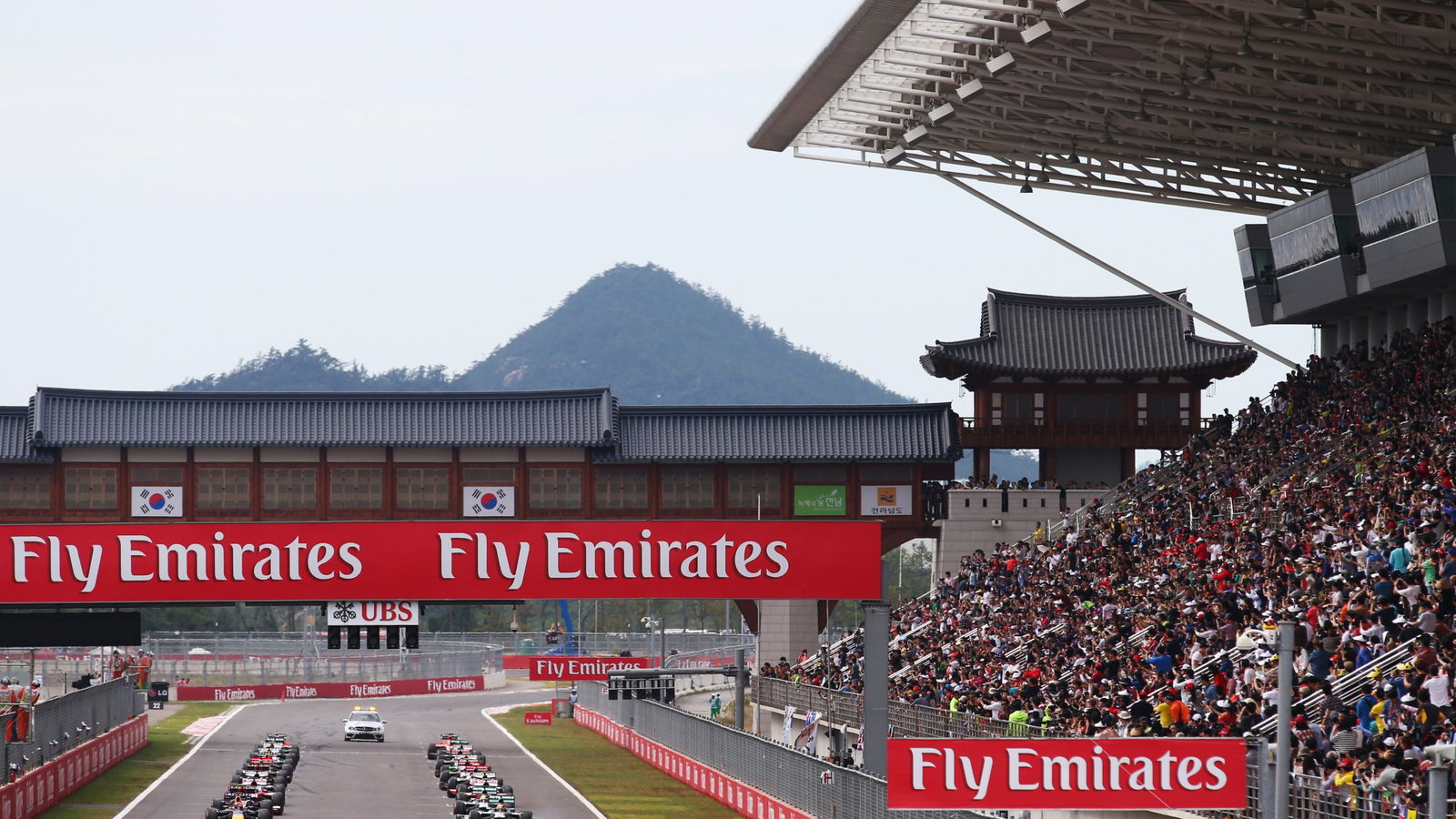 South Korea previously held F1 races between 2010 and 2013