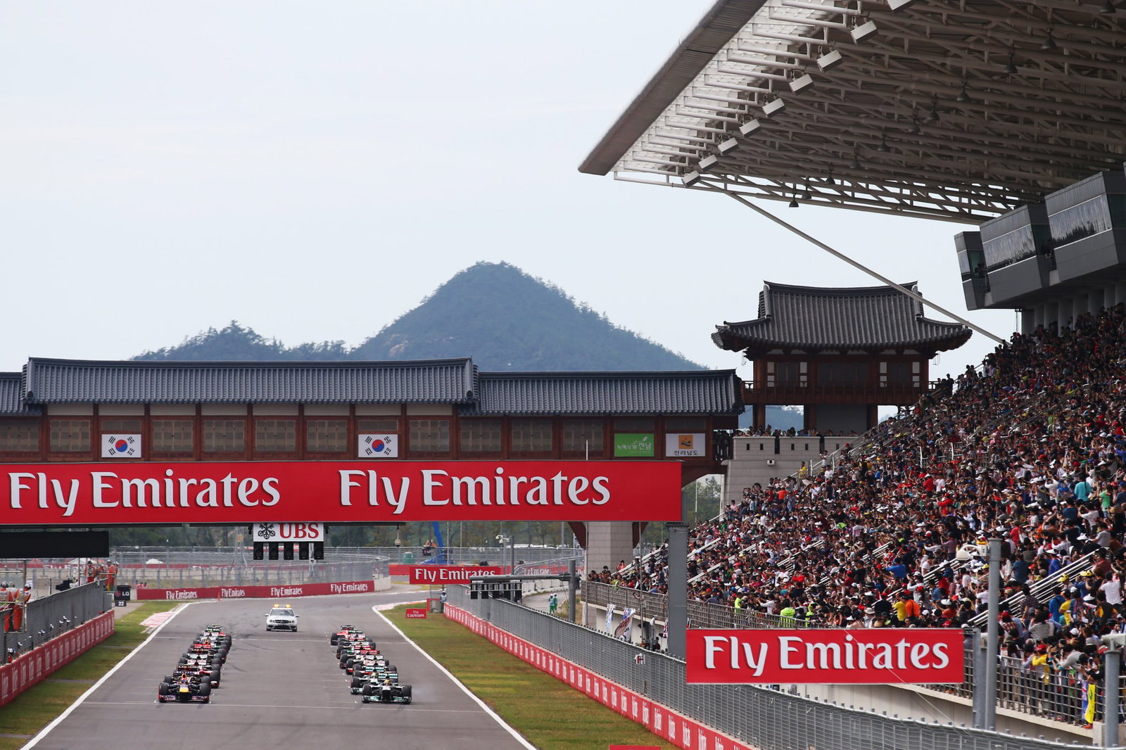 South Korea previously held F1 races between 2010 and 2013