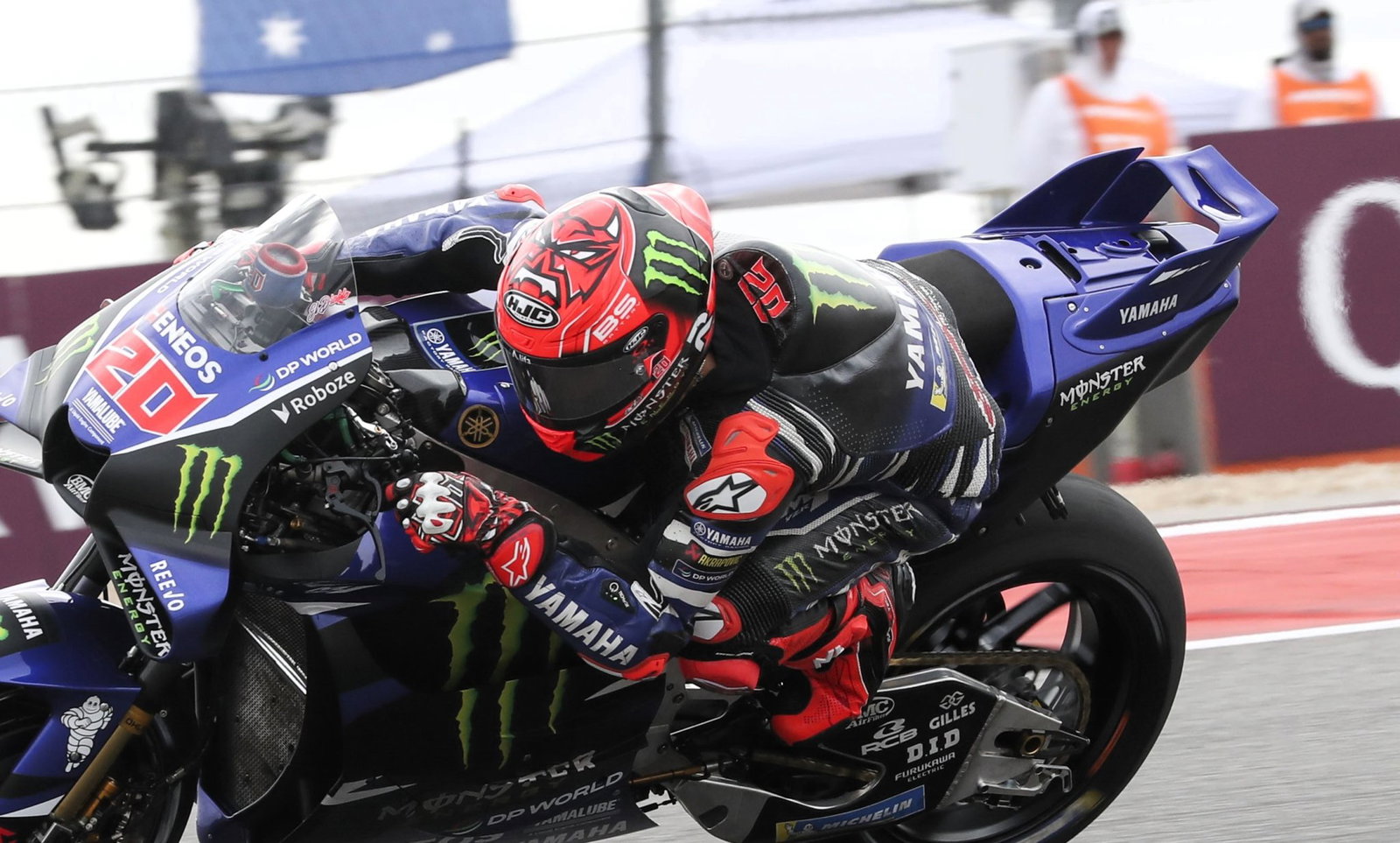 Yamaha rear aero, 2026 US MotoGP.