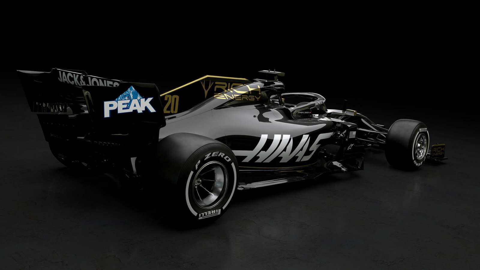 Haas reveals new black and gold Formula 1 livery for 2019 season
