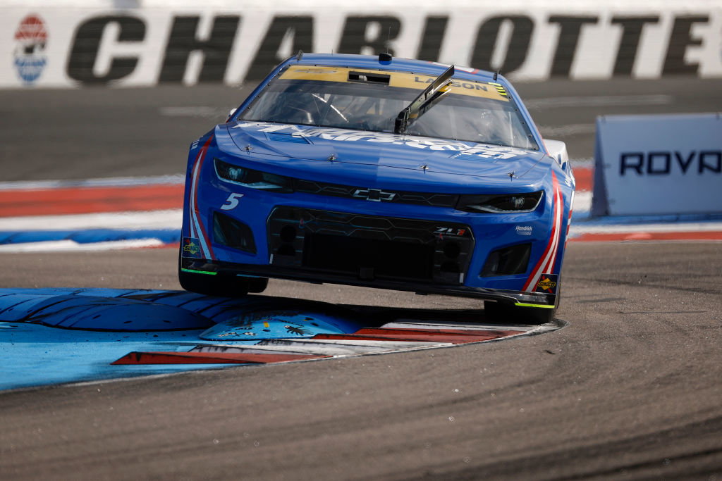 NASCAR at Charlotte Roval: Kyle Larson Eliminated From Playoffs With Another Mistake