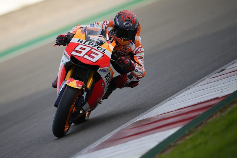 MotoGP's Marc Marquez tests eye recovery on RC213V-S at Portimao