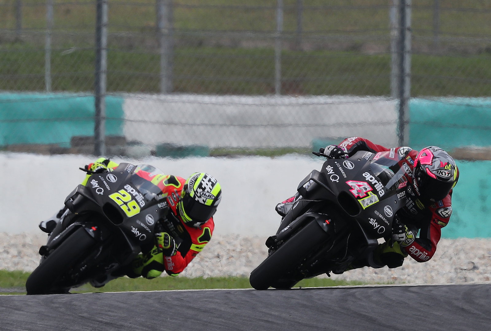 Aleix Espargaro dan Andrea Iannone, 2019