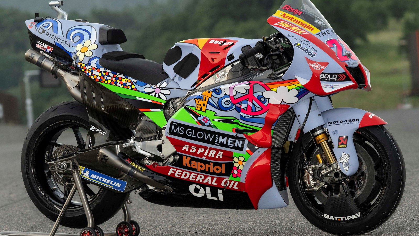 Bastianini special livery Mugello