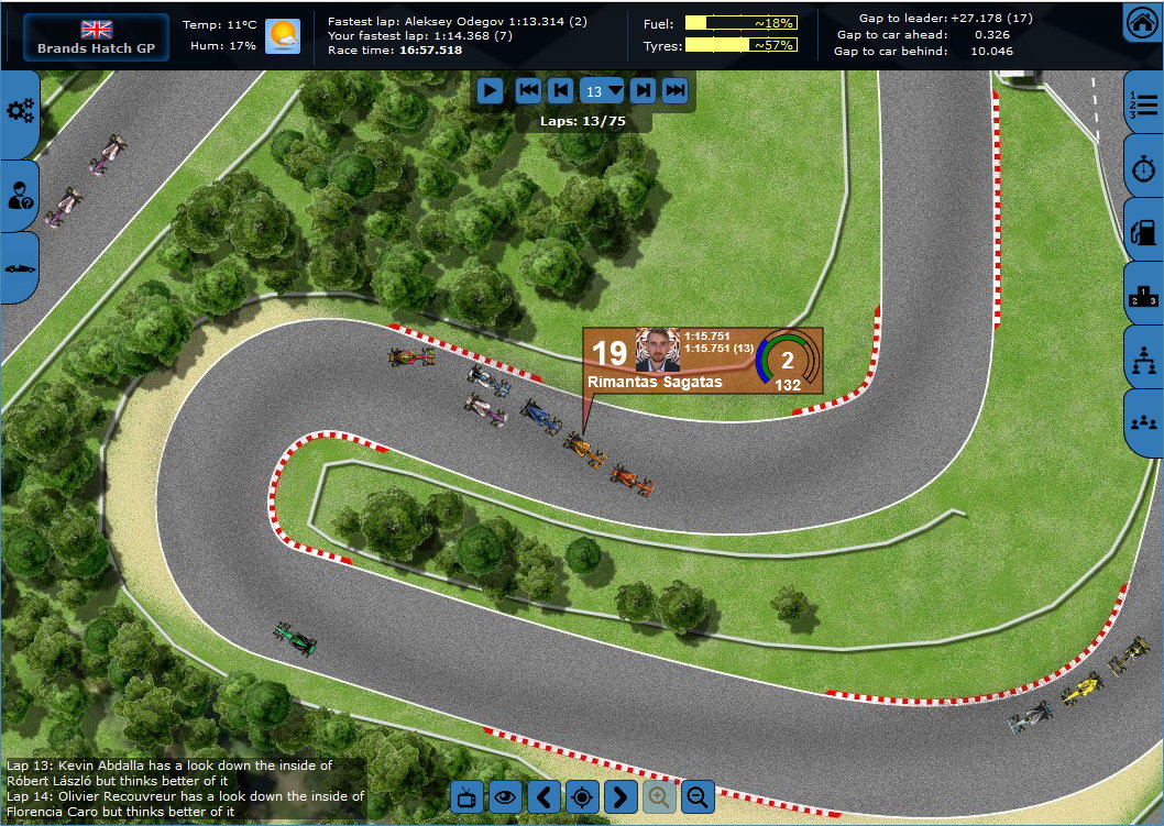 Lead your own motorsport team with Grand Prix Racing Online