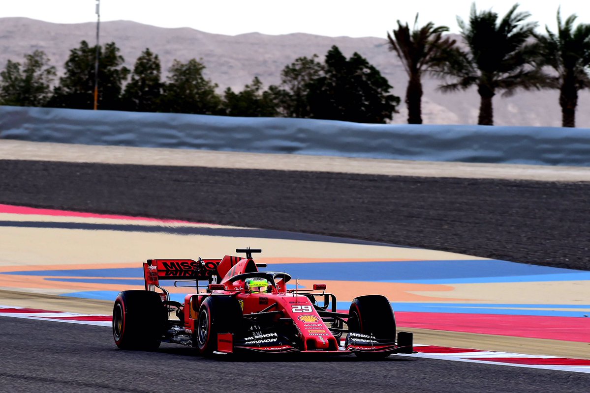 Gallery: Mick Schumacher's F1 test debut with Ferrari in Bahrain