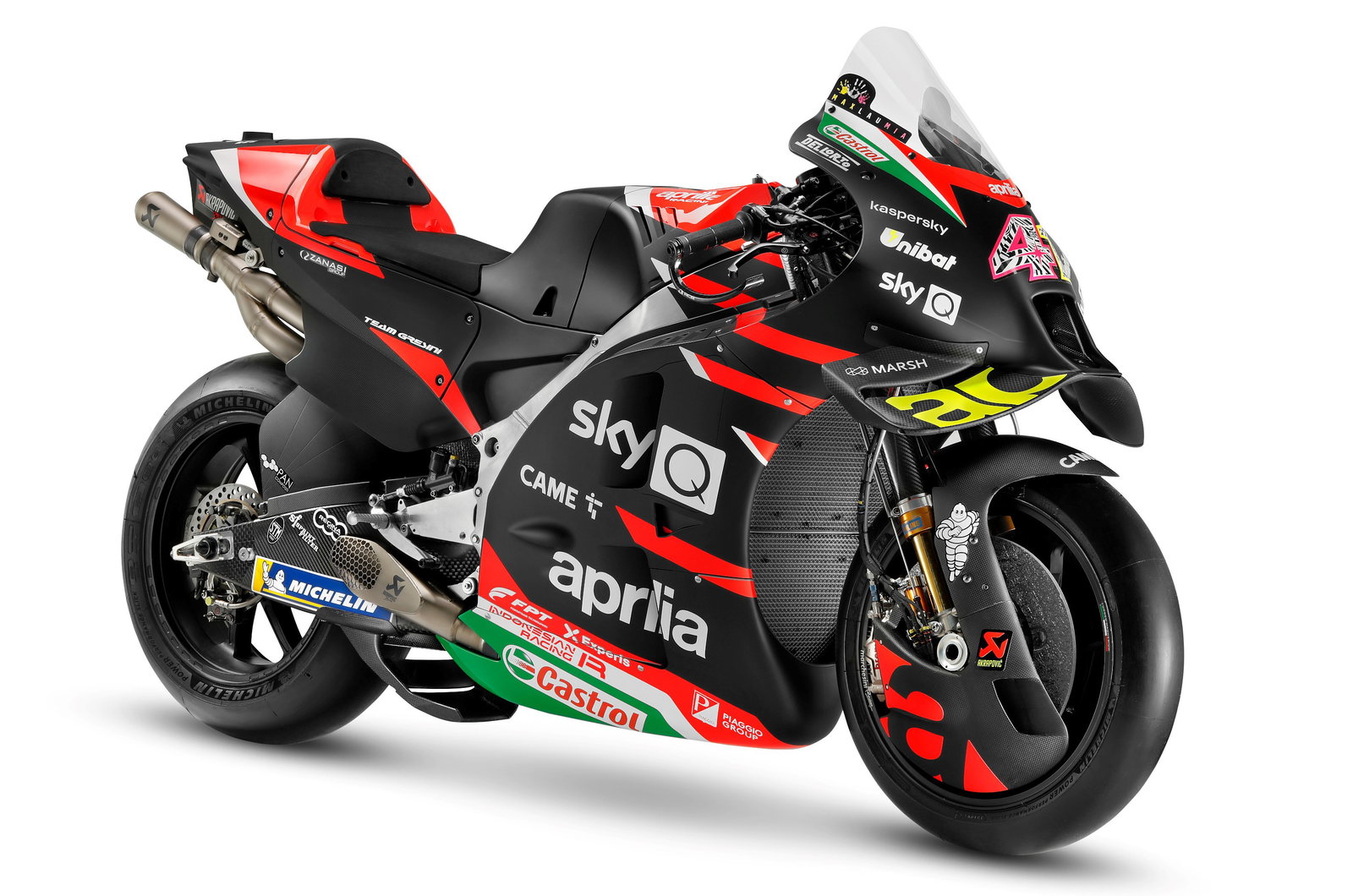 FIRST LOOK: Aprilia presents 2021 MotoGP machine, Savadori alongside Espargaro