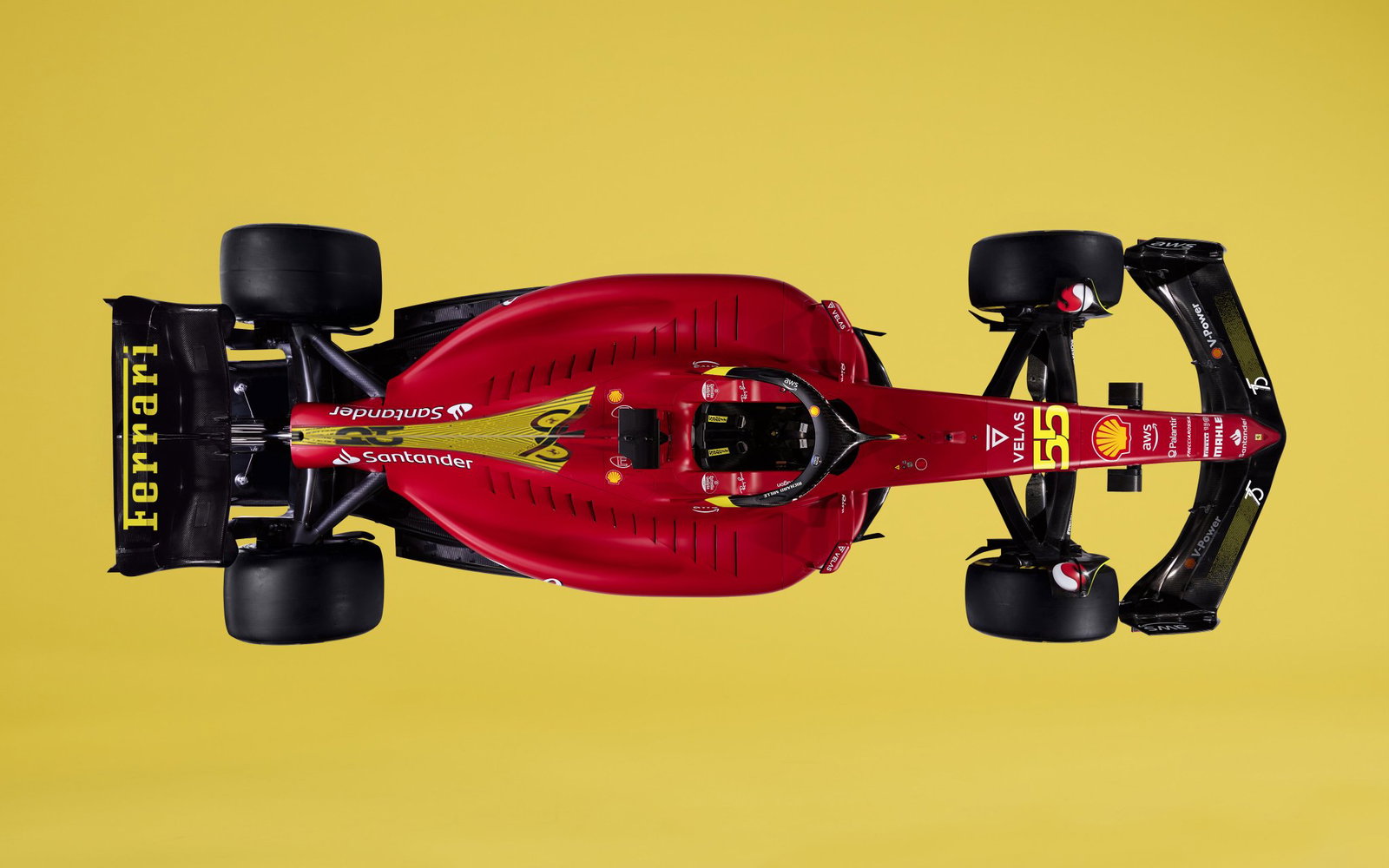 Ferrari show off revised yellow livery for F1 Italian Grand Prix